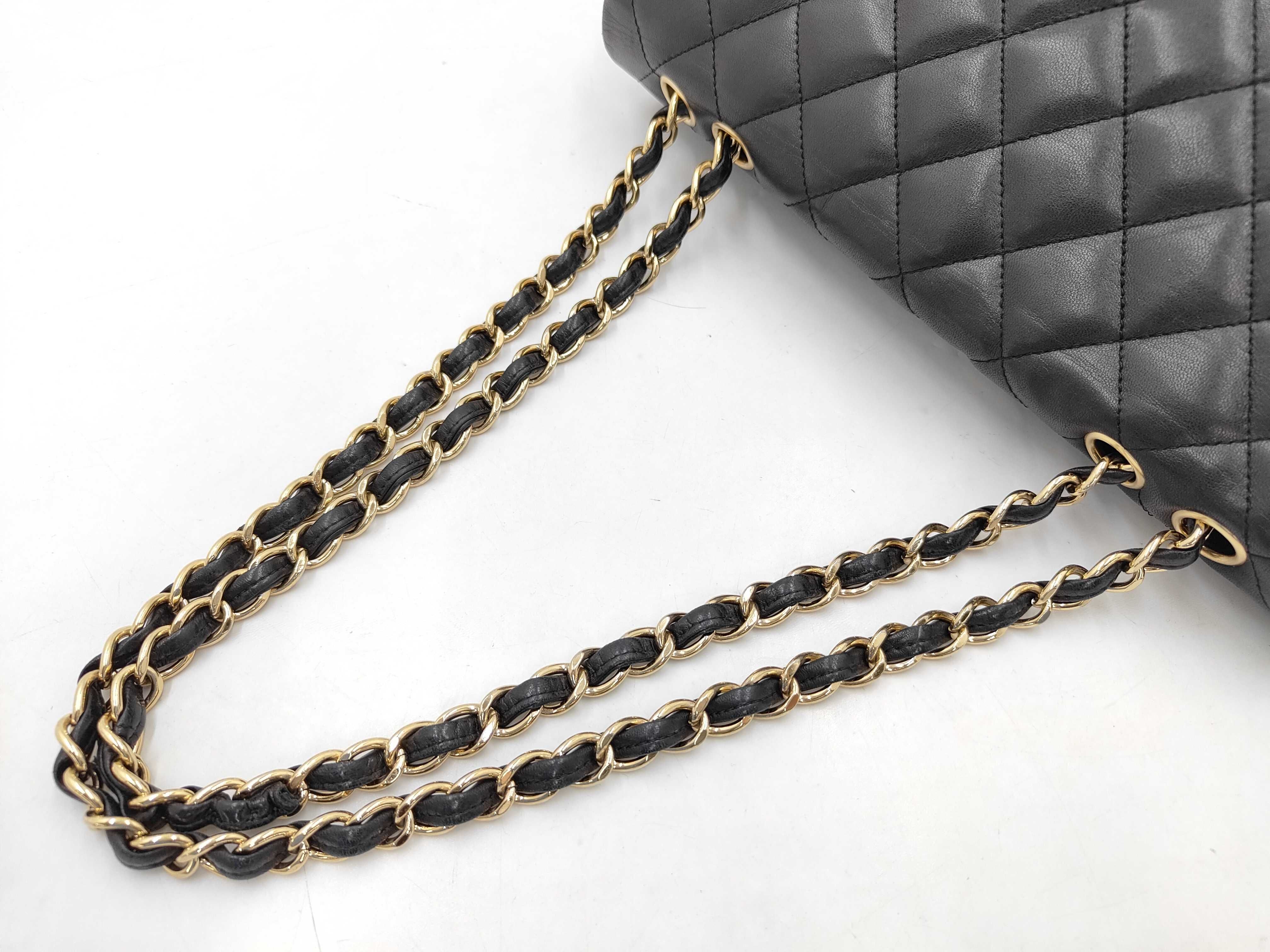 Matelassé 30 Lambskin Double Chain Shoulder Bag — view 5