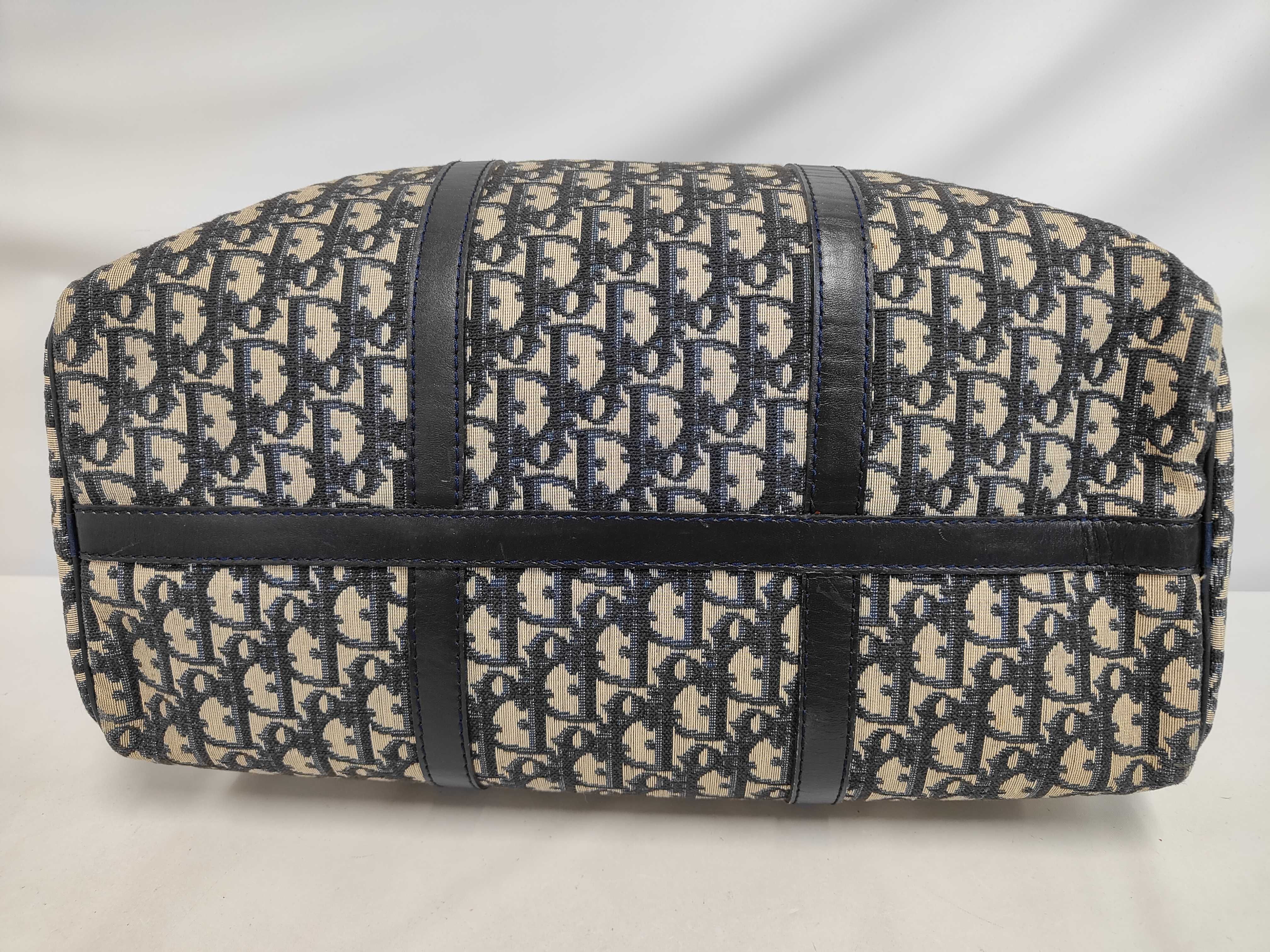 Trotter Canvas x Leather Boston Bag — view 4