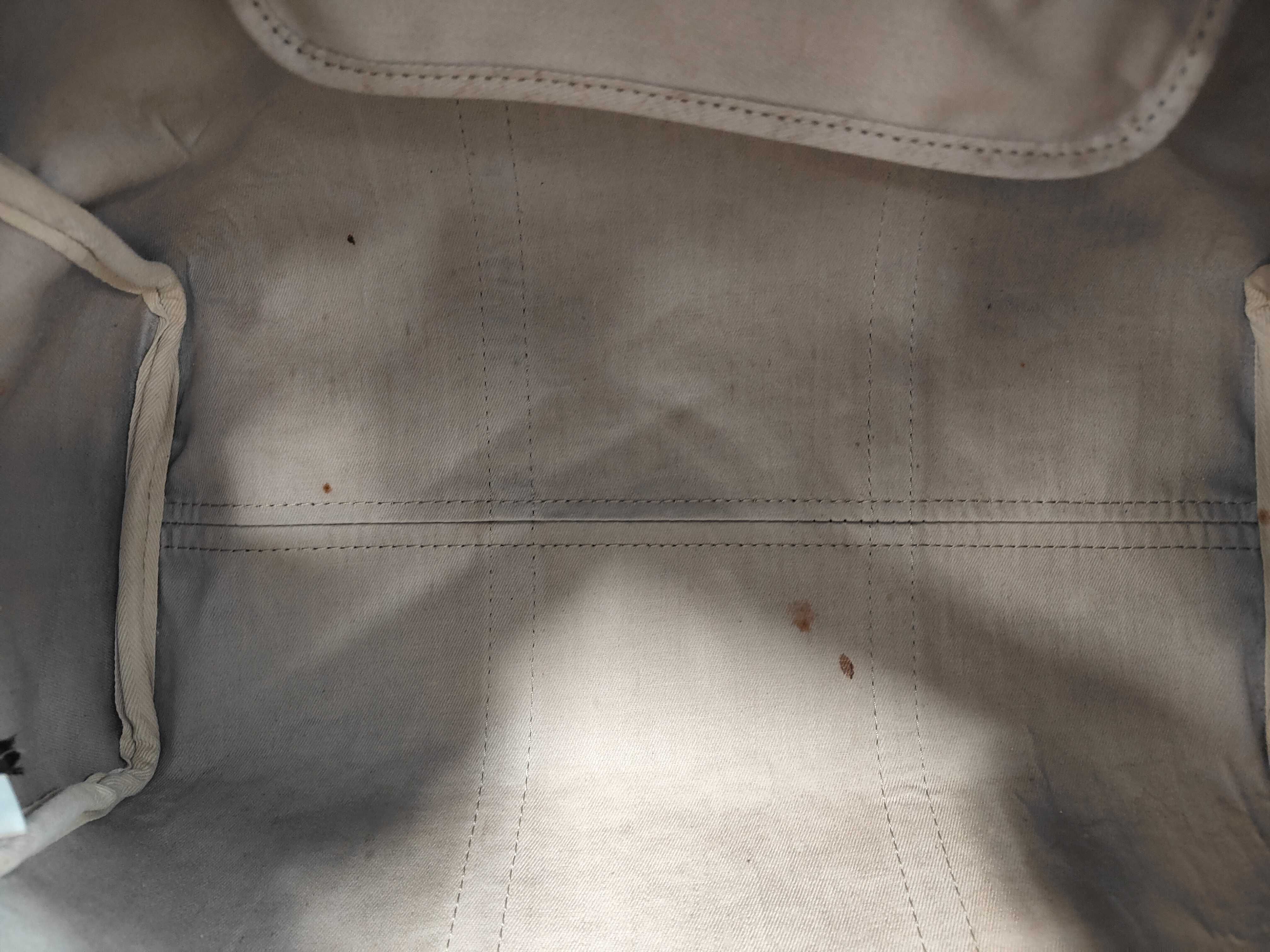Trotter Canvas x Leather Boston Bag — view 8