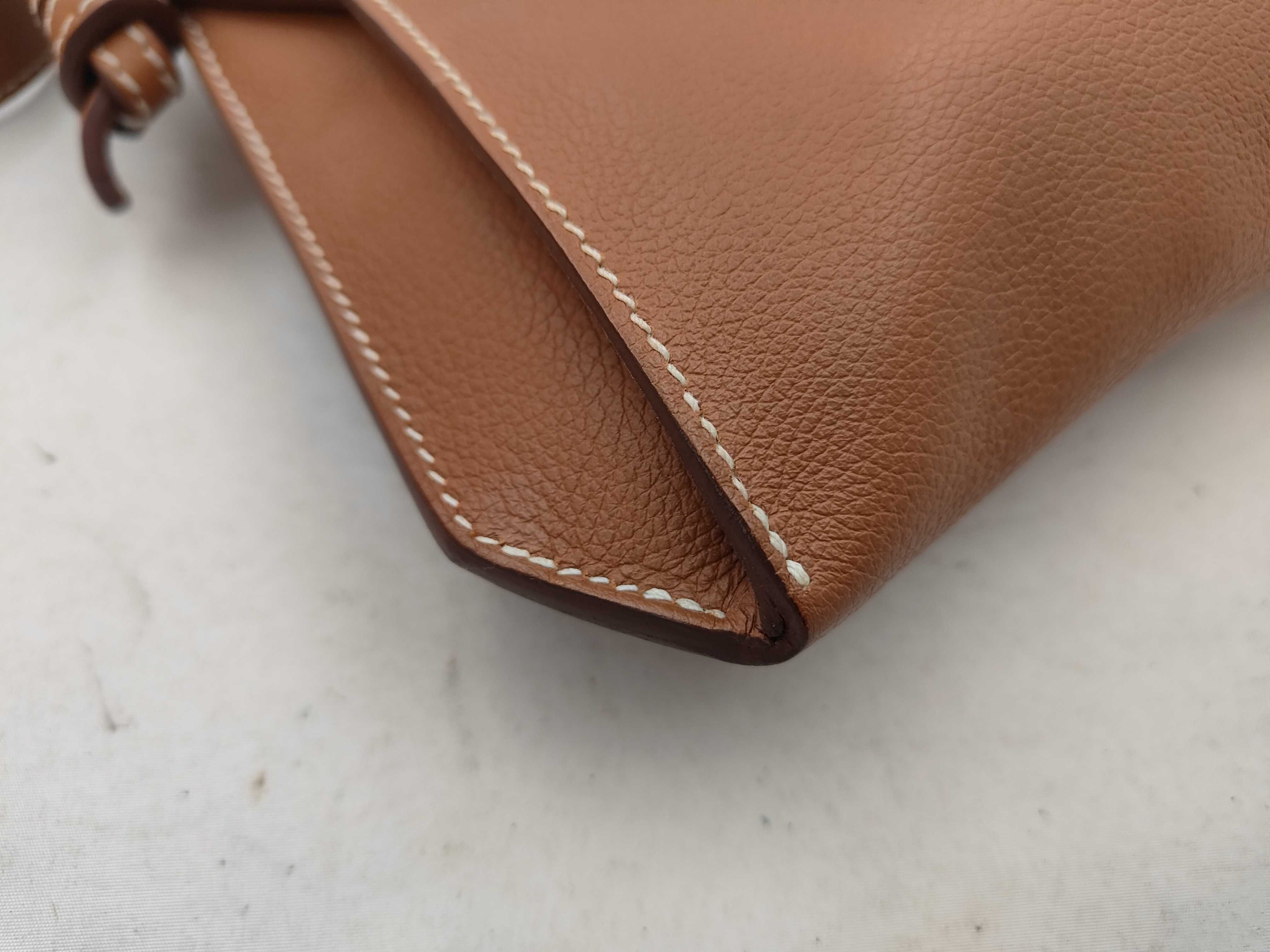 Ultra Pla 24 Evercolor Gold Tone Z Stamp Silver Hardware Shoulder Bag — view 6
