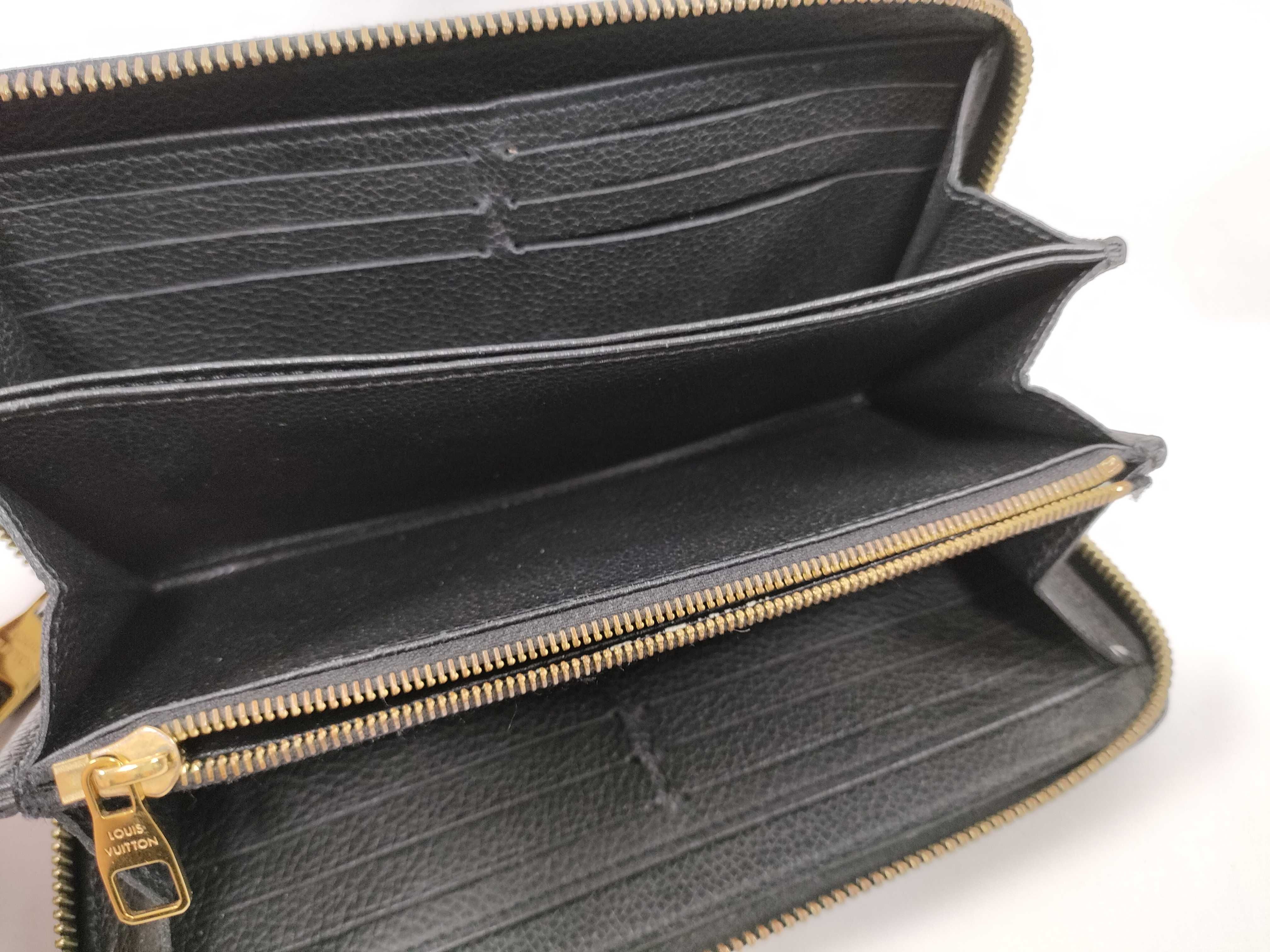 Monogram Empreinte Zippy Wallet Monogram Empreinte Noir M61864 IC Chip Wallet — view 9