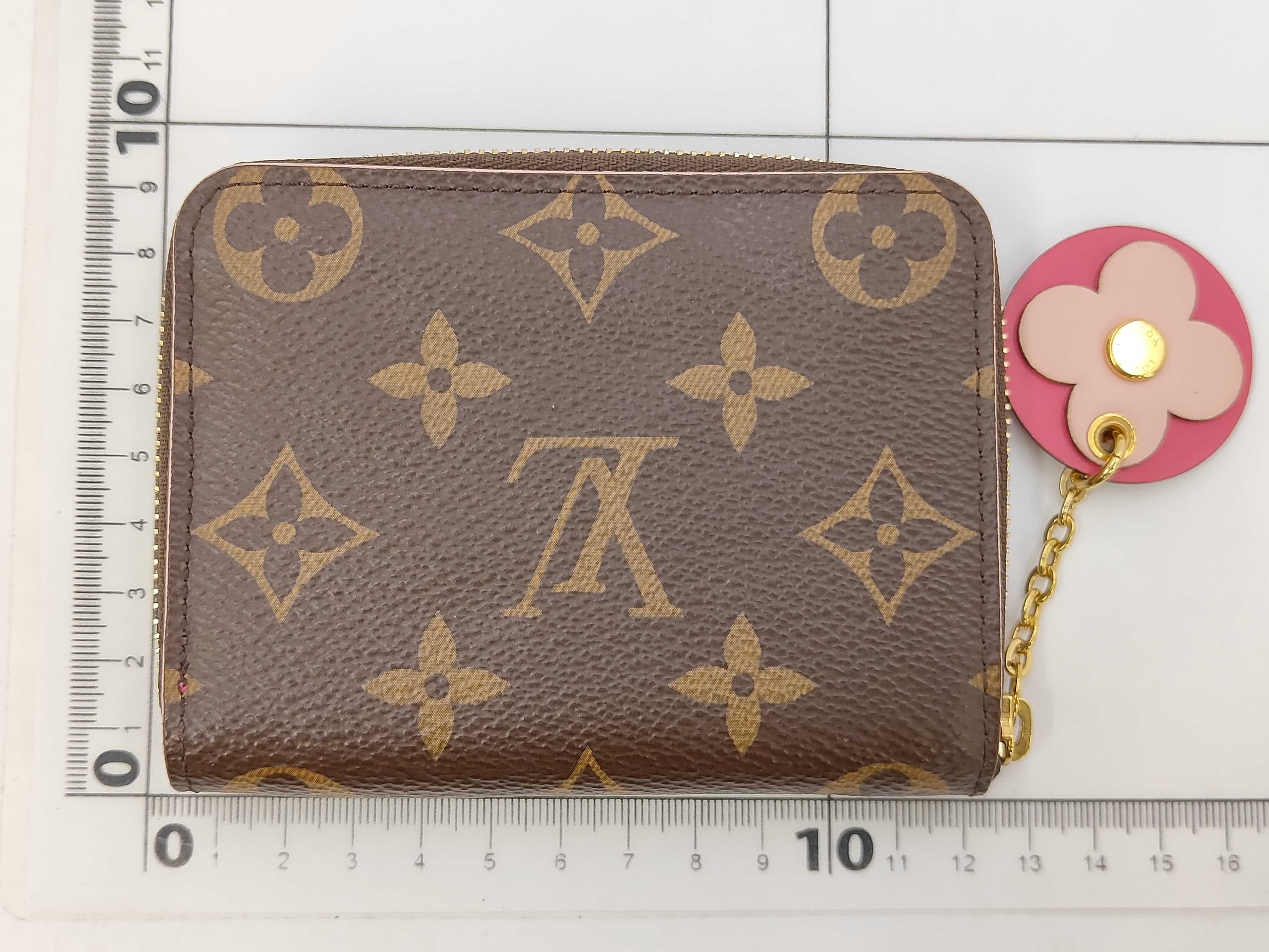 Monogram Zippy Coin Purse Blooming Flower IC Chip Shoulder Bag — view 2