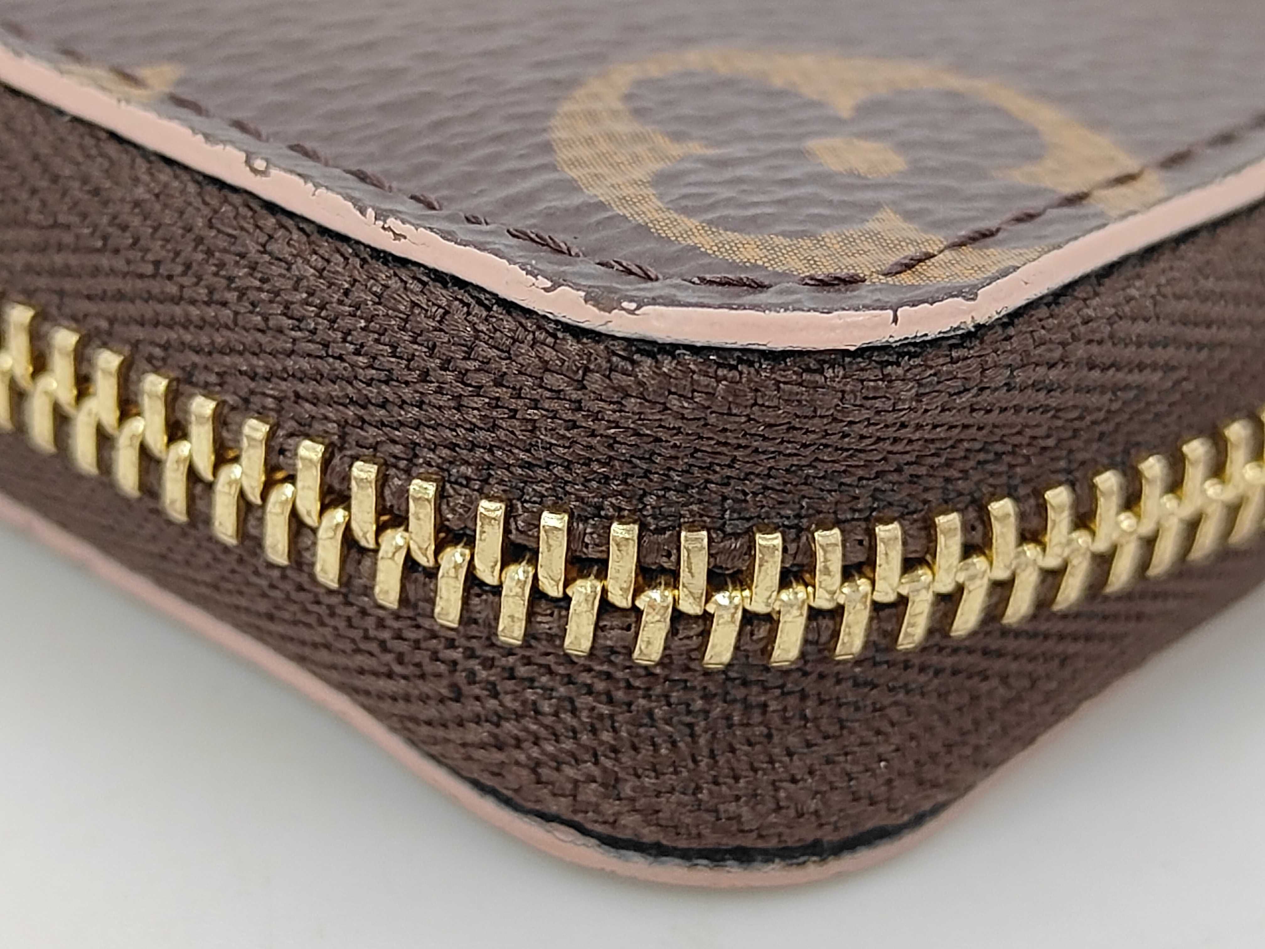 Monogram Zippy Coin Purse Blooming Flower IC Chip Shoulder Bag — view 5