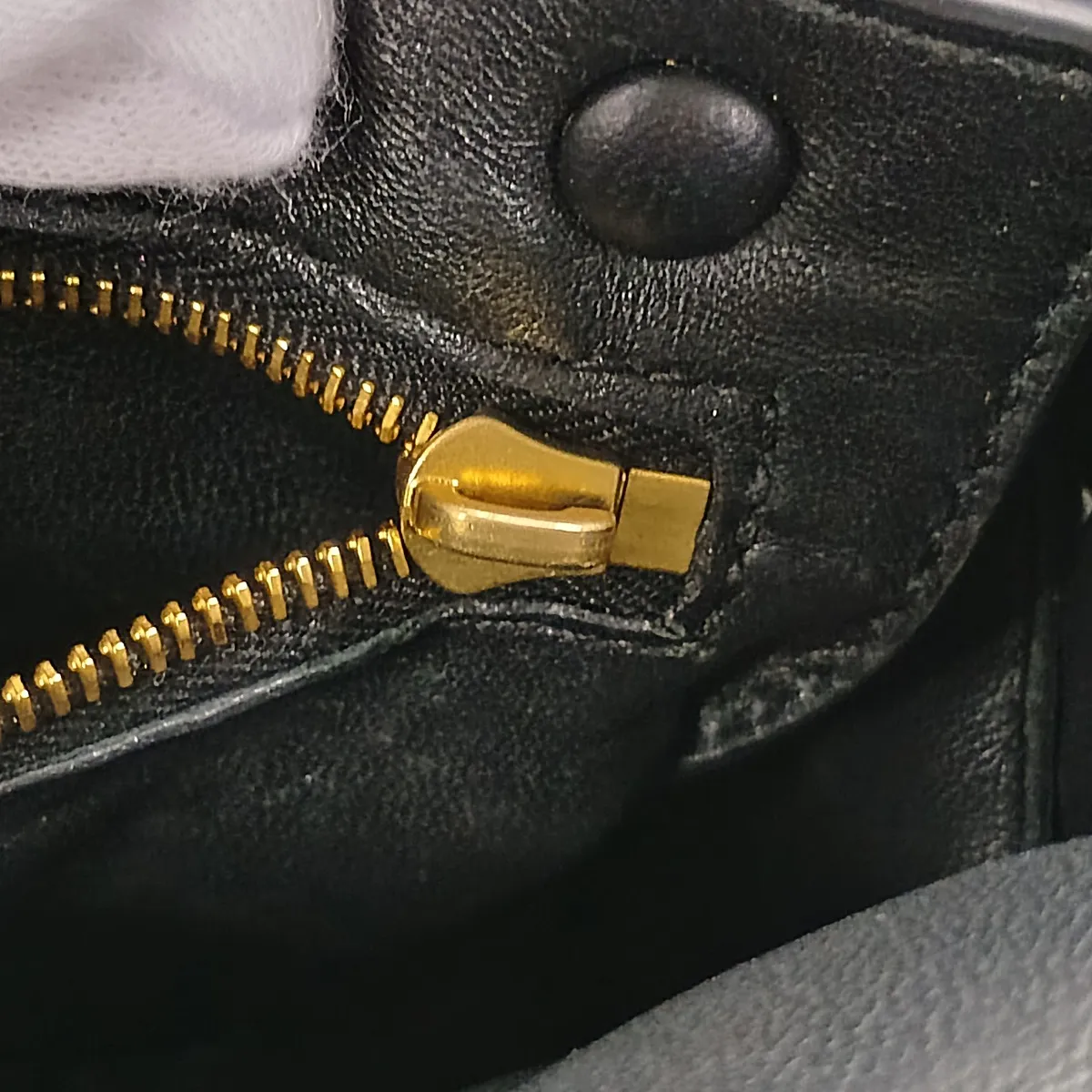 Maxi Intrecciato Padded Cassette Leather 2-Way Shoulder Bag, Black, No Zipper Pull — view 13