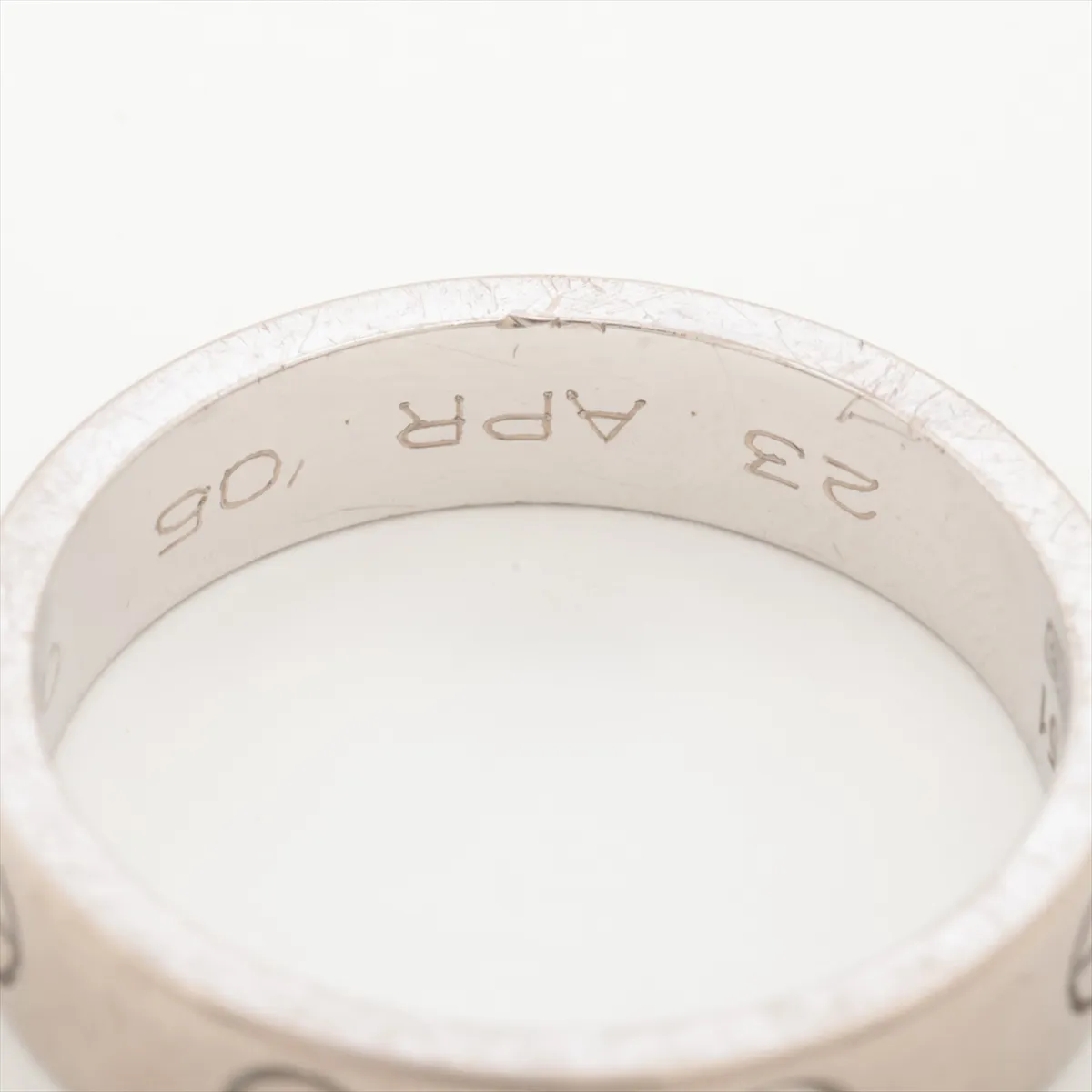 Mini Love 1P Diamond Ring 750(WG) 4.7g 51 Name NB4193 Damage B4050551 — view 6