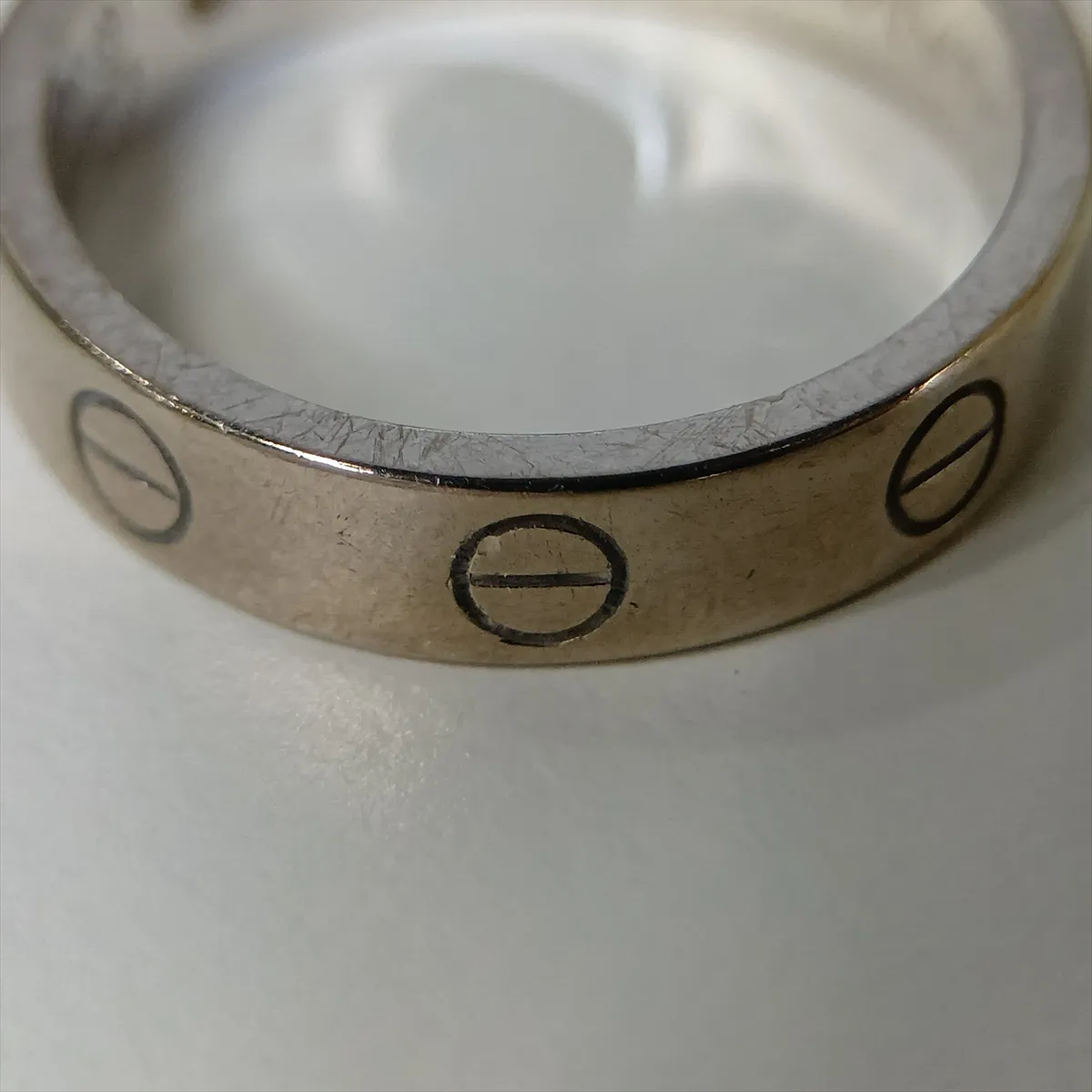 Mini Love 1P Diamond Ring 750(WG) 4.7g 51 Name NB4193 Damage B4050551 — view 9