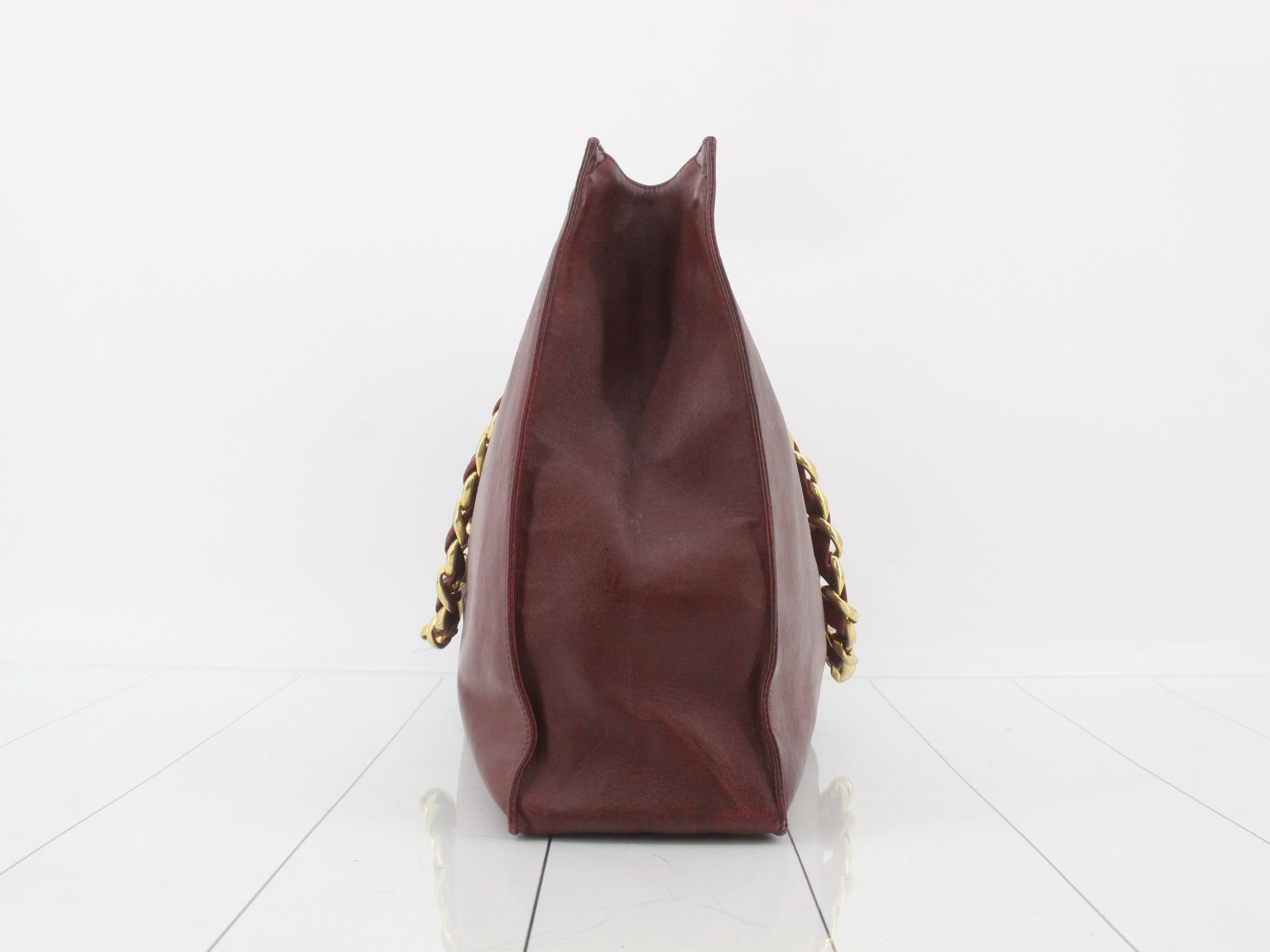 Lambskin Tote Bag — view 4