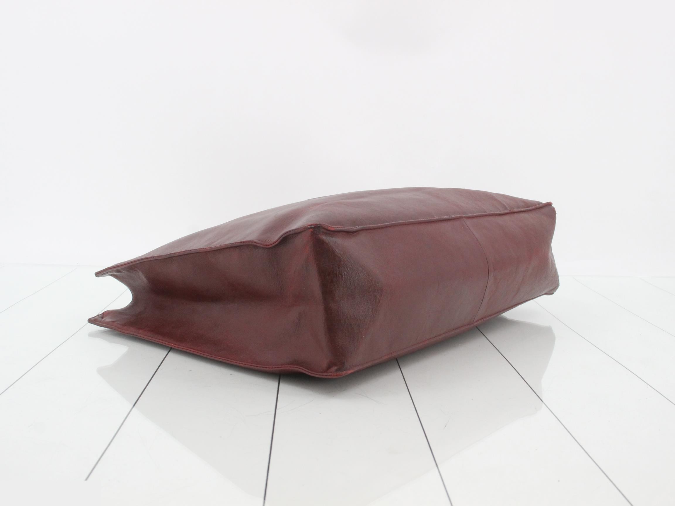 Lambskin Tote Bag — view 5