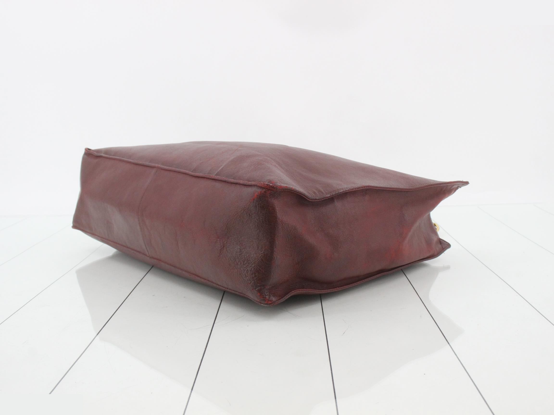 Lambskin Tote Bag — view 6
