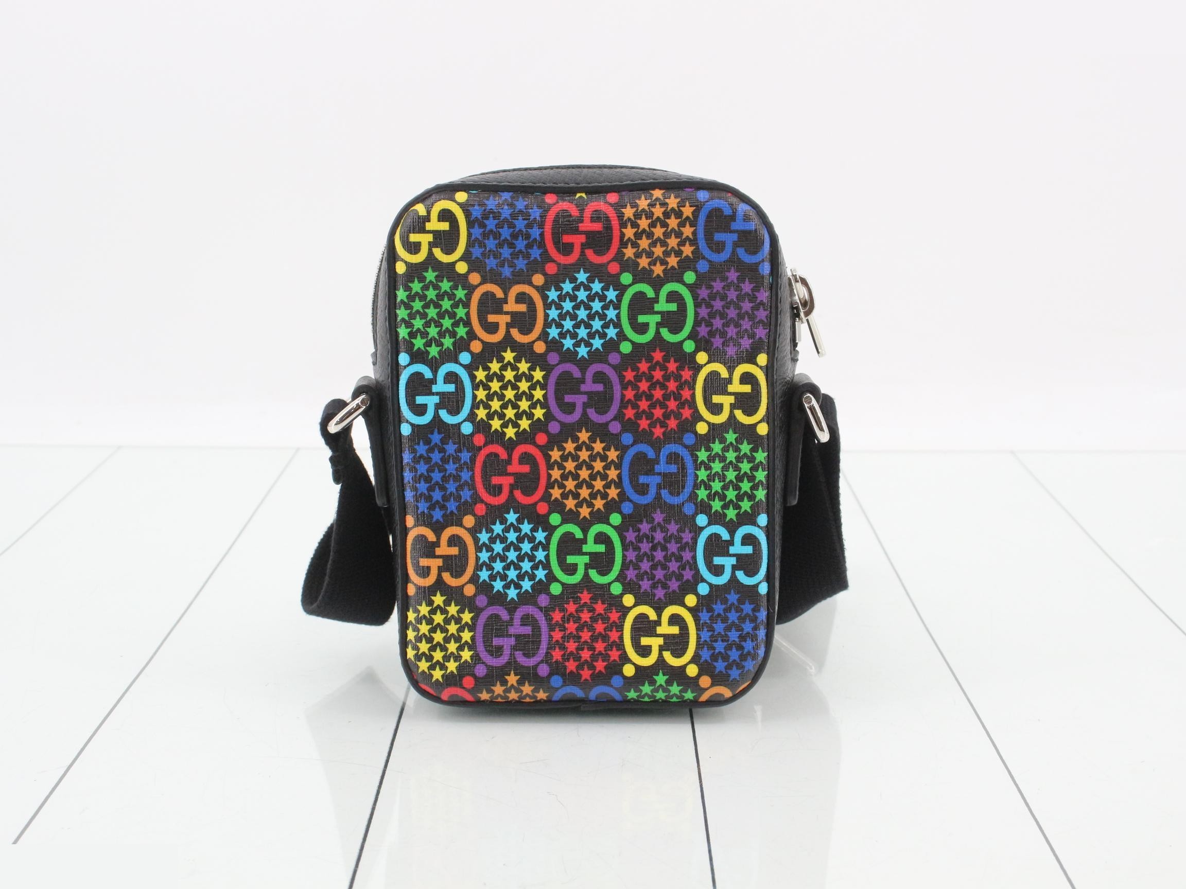 GG Psychedelic PVC Shoulder Bag — view 2