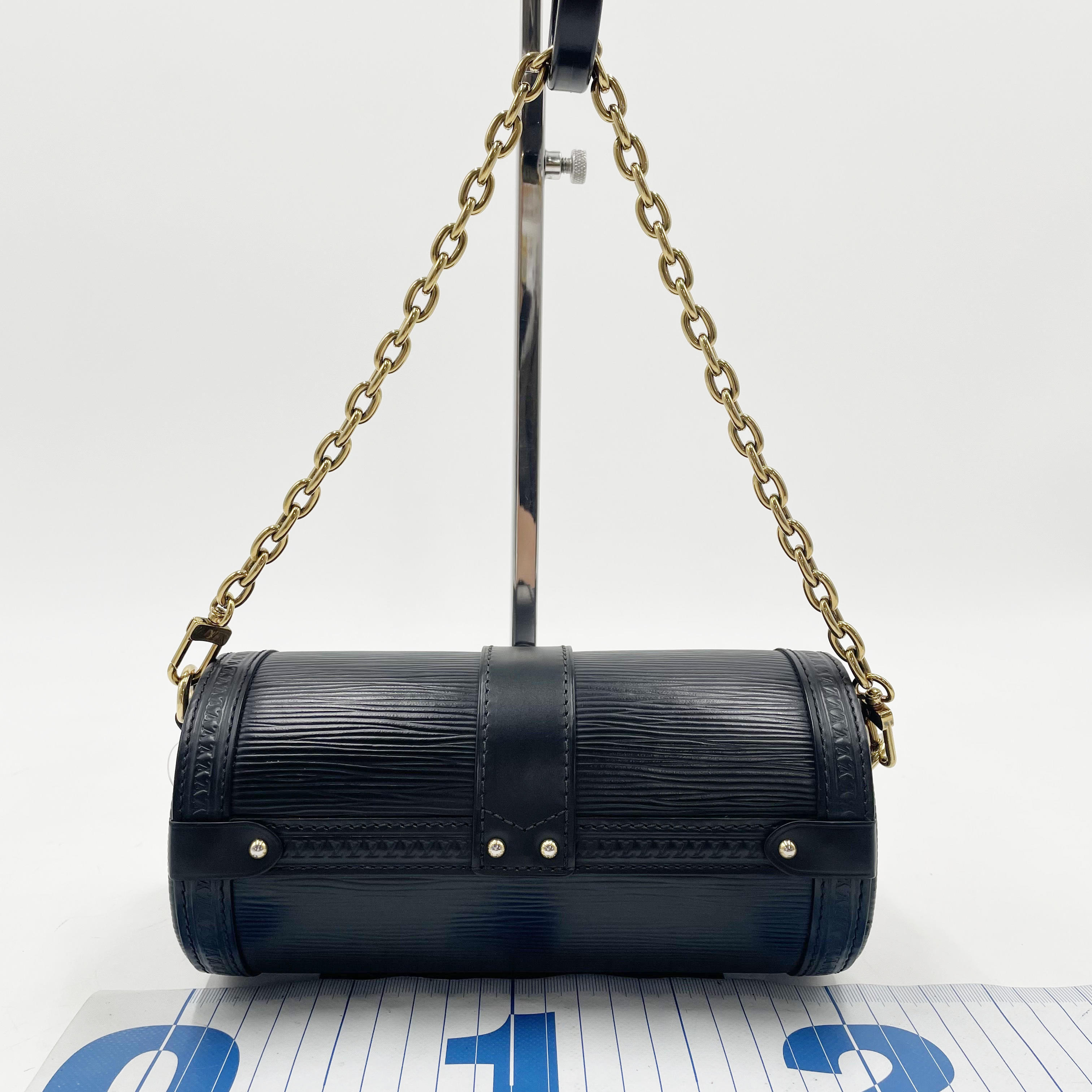 Papillon Trunk M58655 Epi Noir IC Handbag — view 2