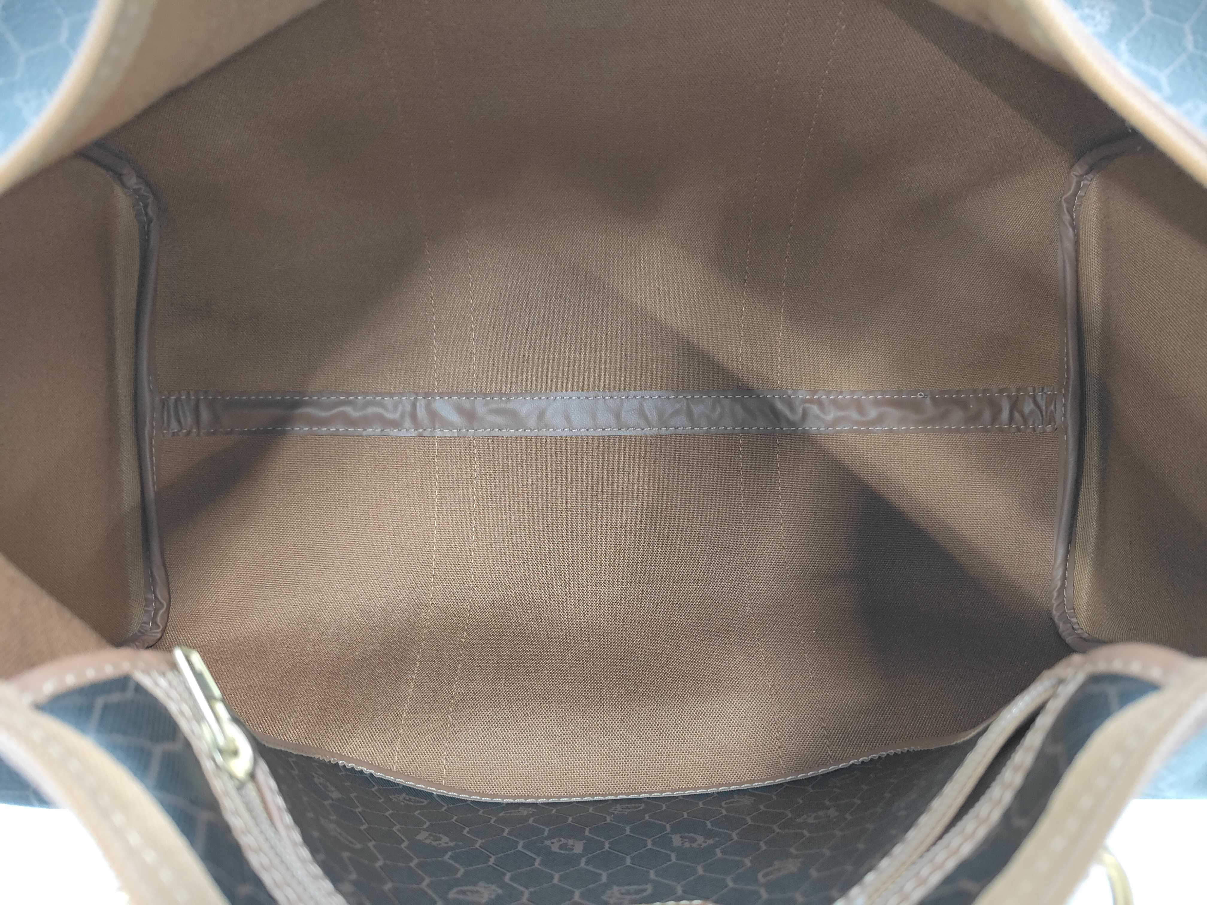 Christian PVC Honeycomb Boston Bag (Brown) — view 8