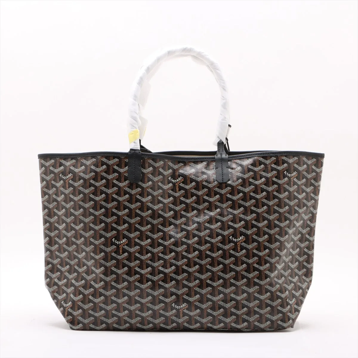 Saint Louis PM PVC x Leather Tote Bag Black — view 2