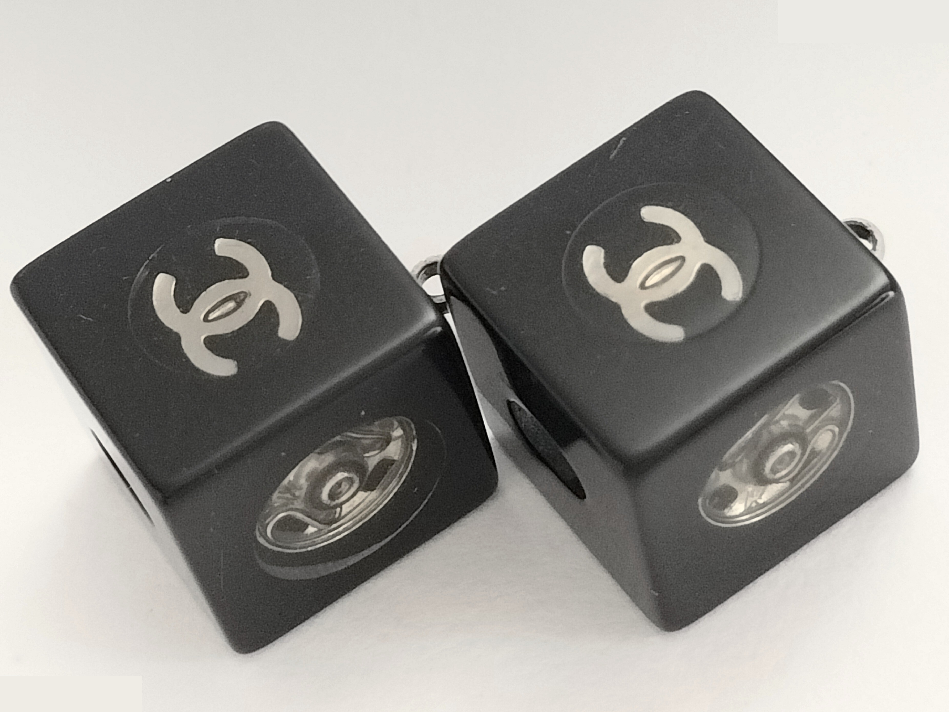 Coco Cube Hoop Earrings — view 5