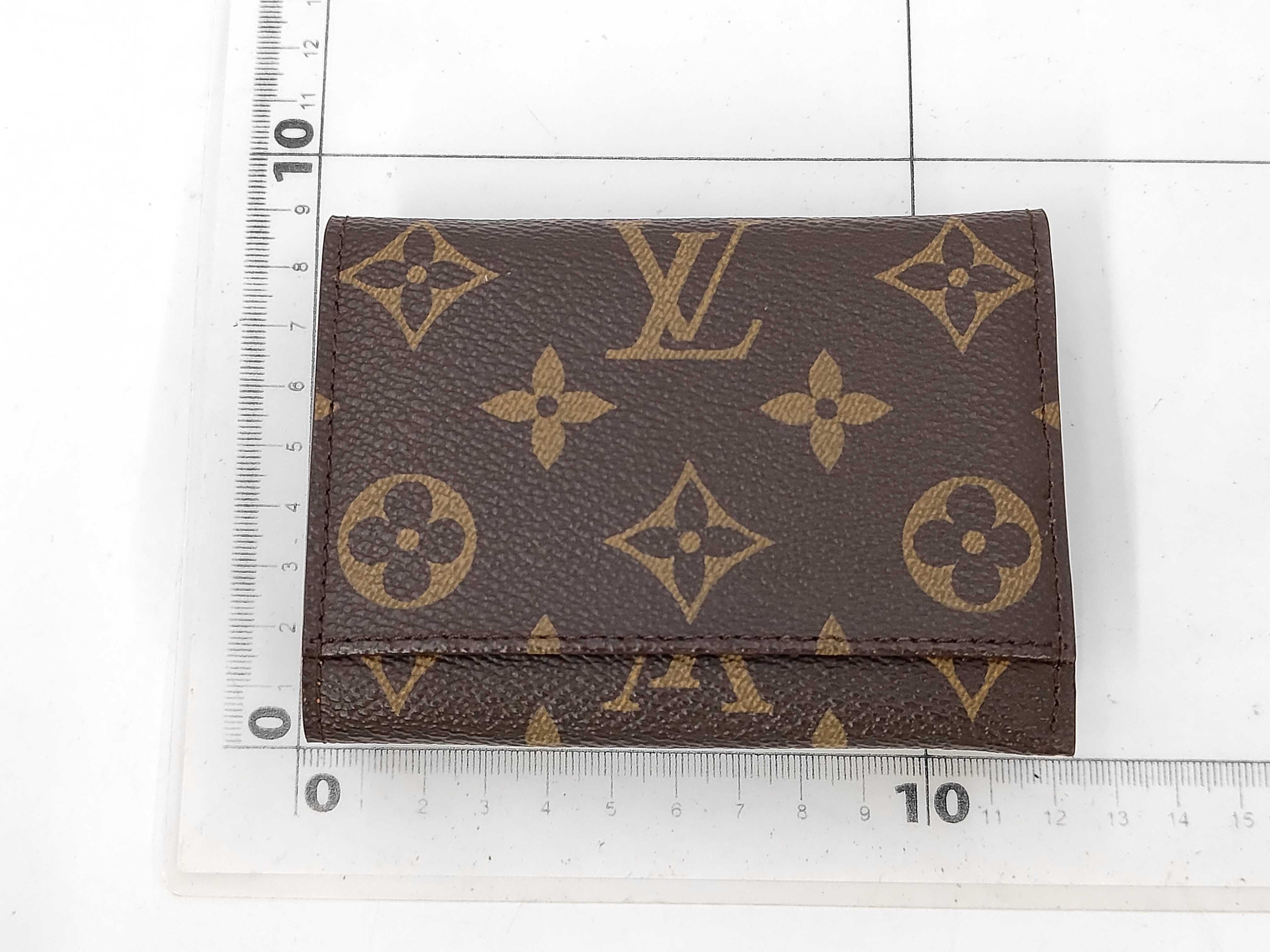 Wallet, Origami Compact Monogram Card Case — view 2