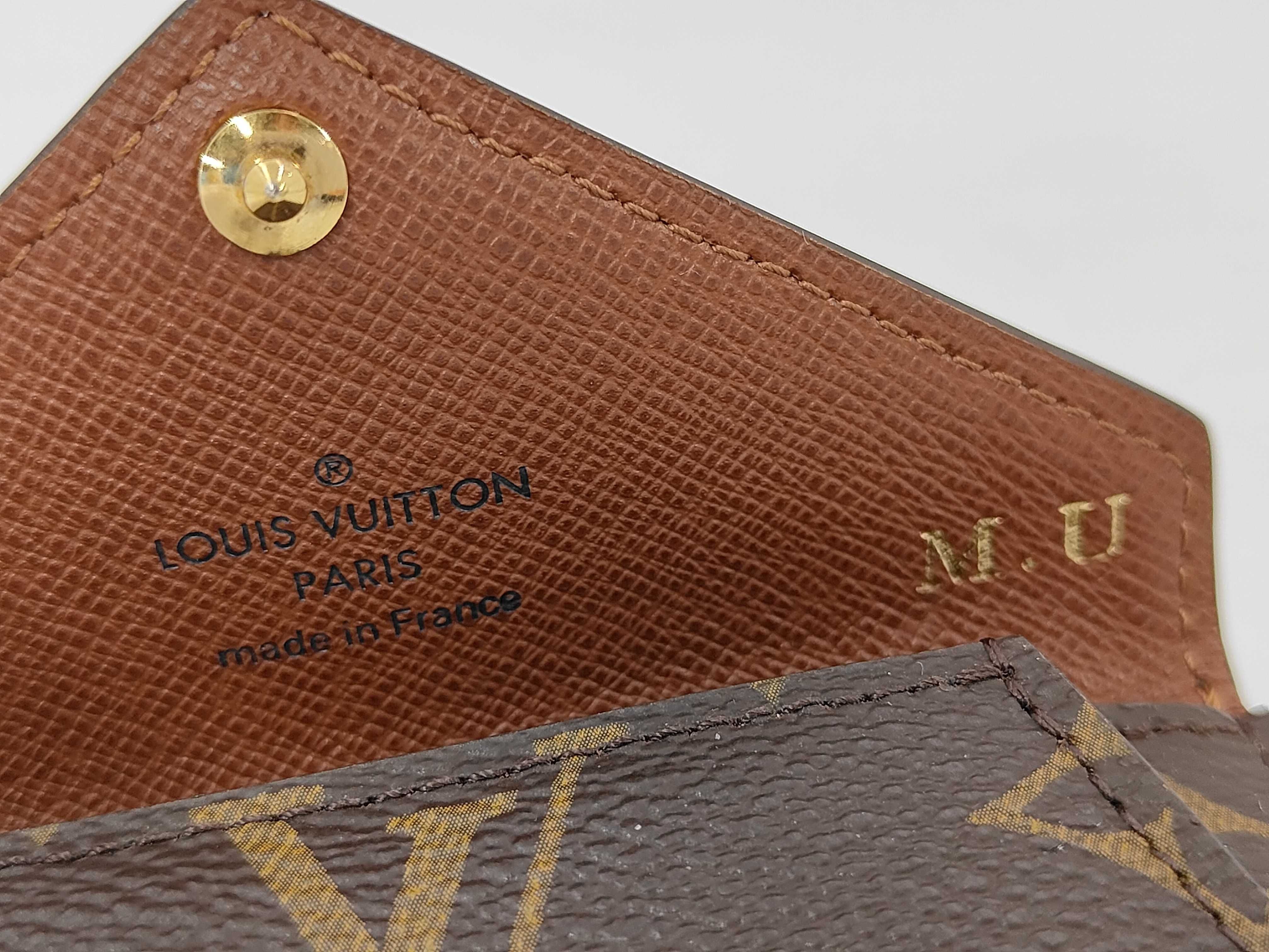Wallet, Origami Compact Monogram Card Case — view 6