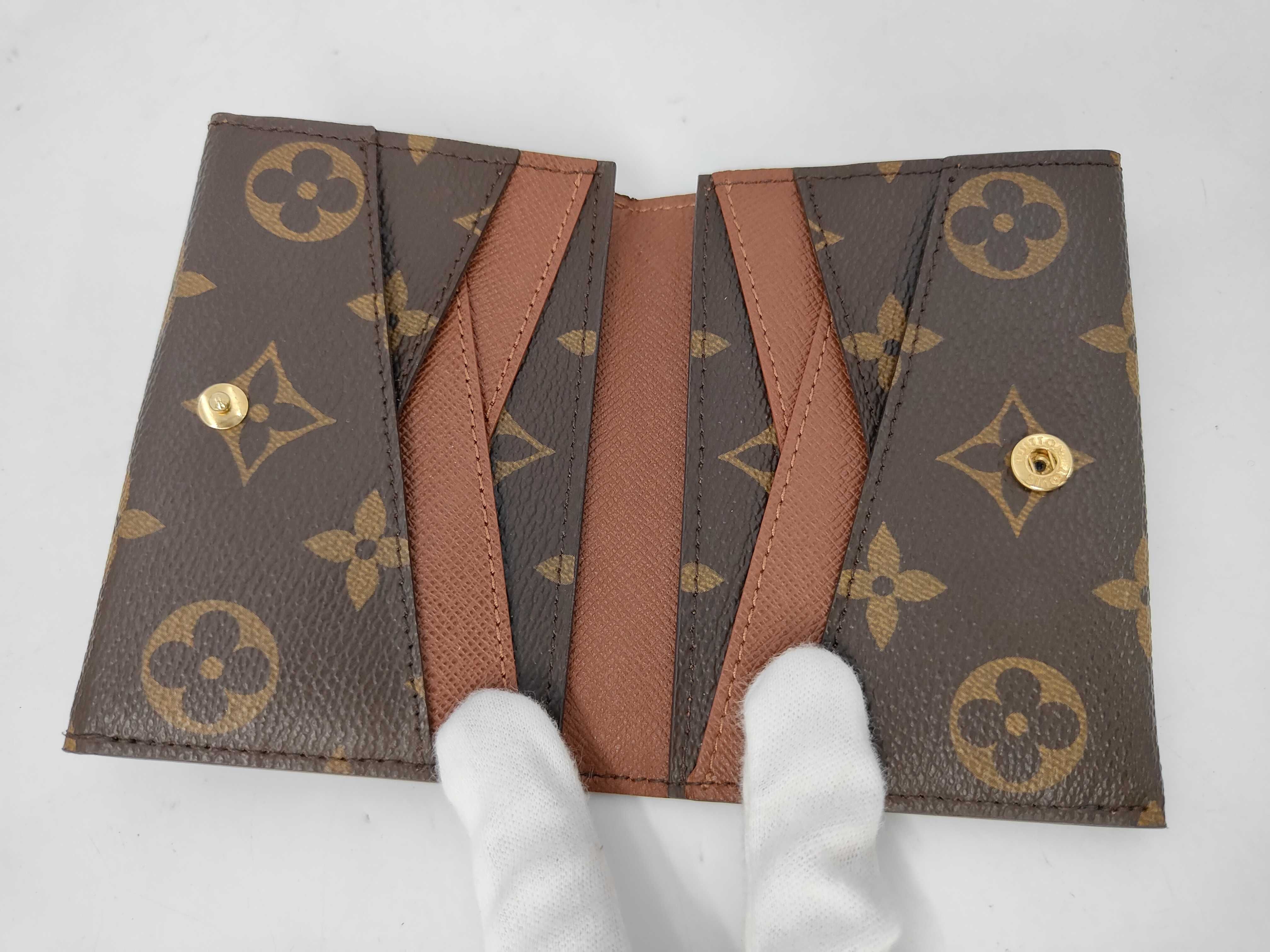 Wallet, Origami Compact Monogram Card Case — view 7