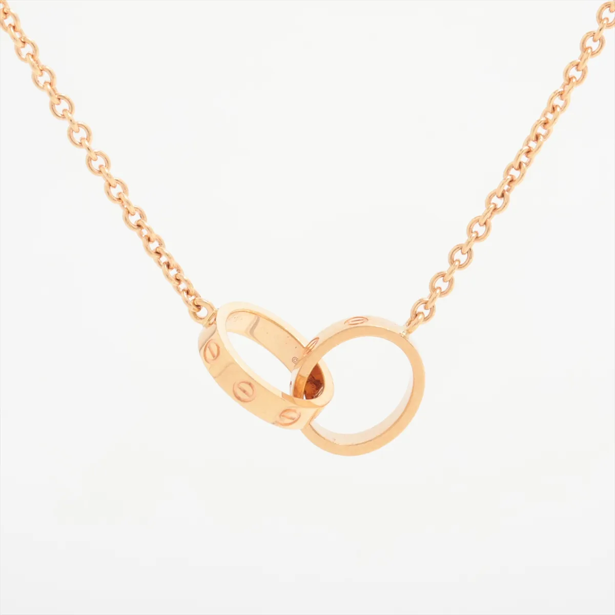 Baby Love Necklace, 750 (PG), 7.0g, AUB600, dents. — view 2