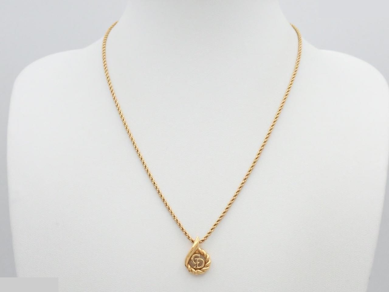 necklace/pendant, gold, chain approximately 42cm — view 3