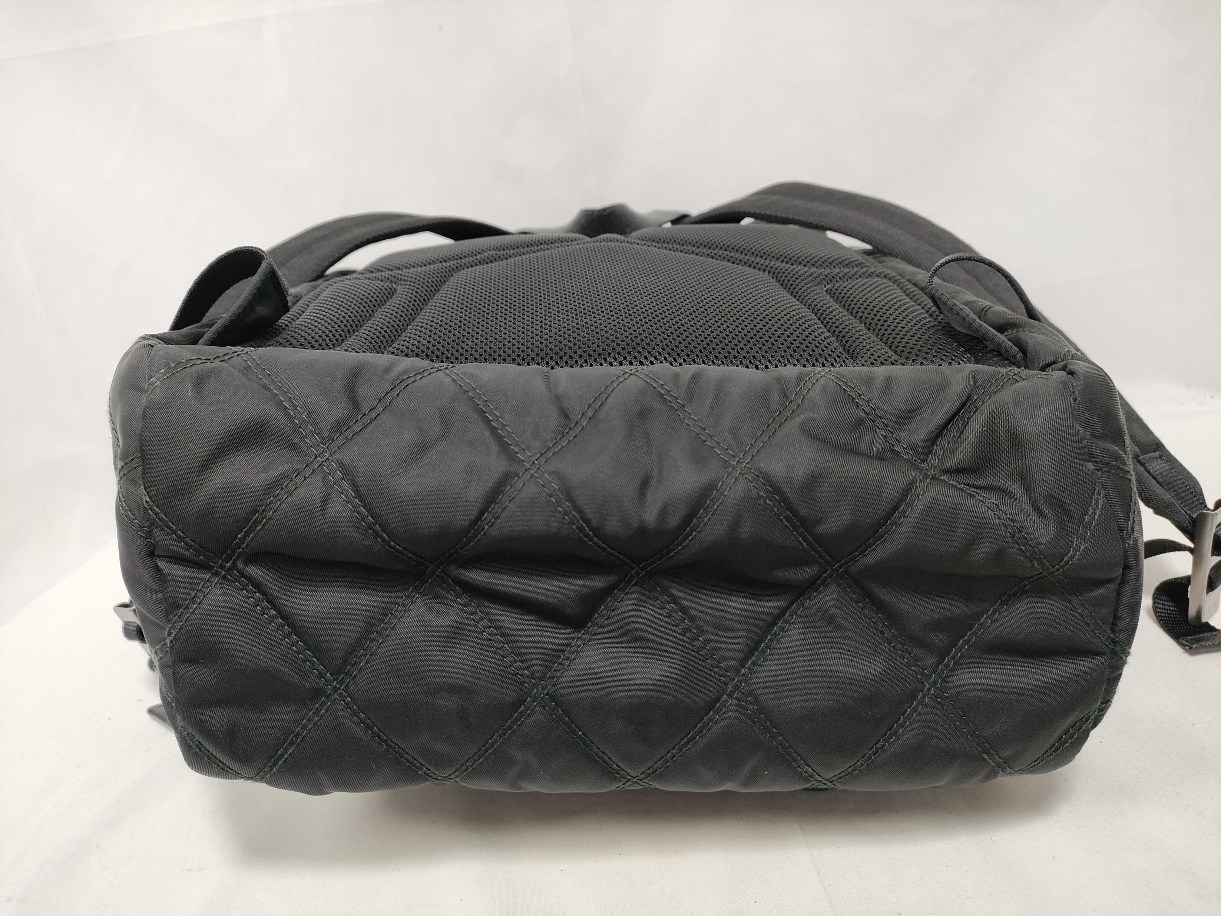 Black NERO Quilted Backpack — view 3