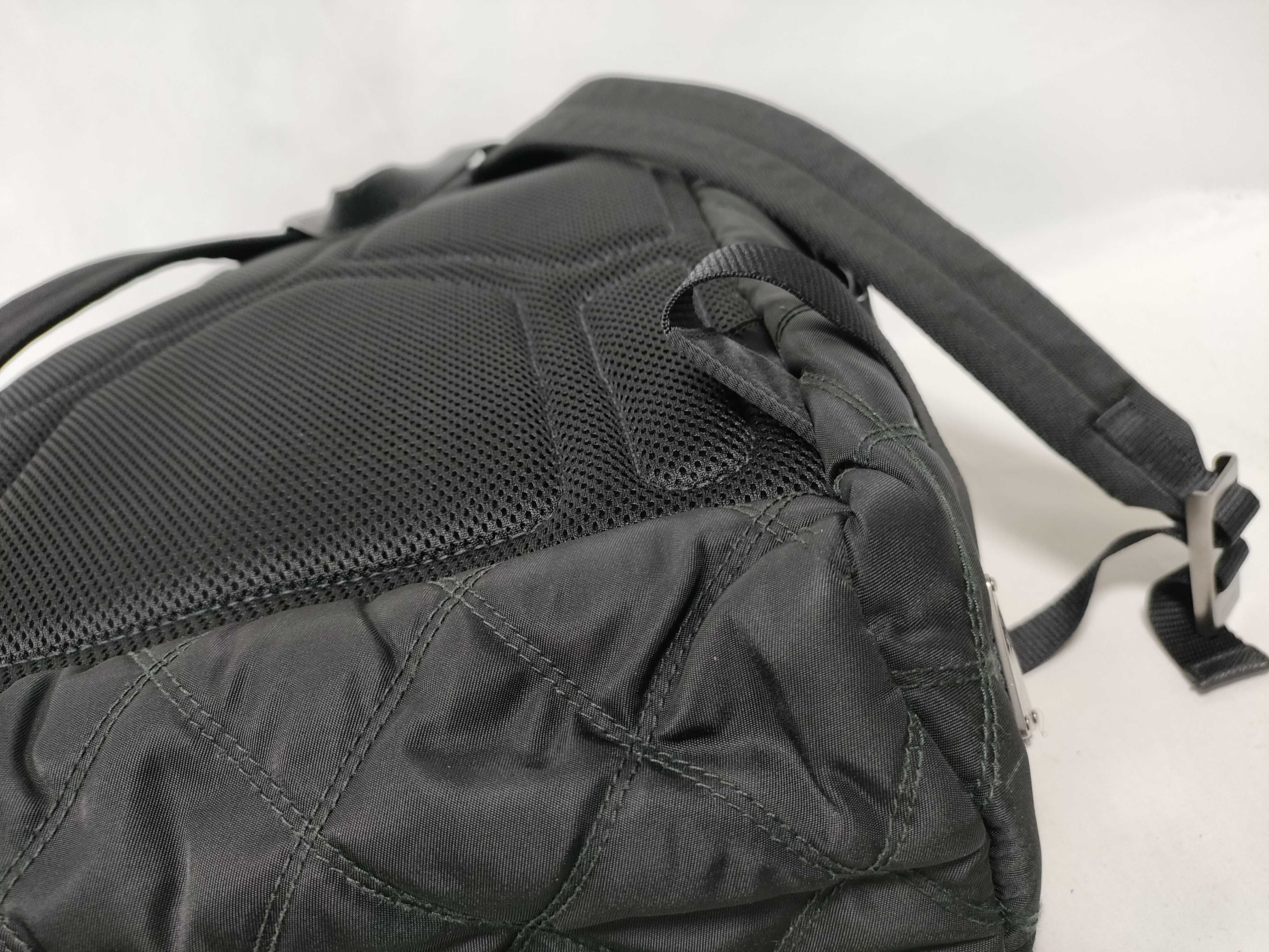 Black NERO Quilted Backpack — view 4