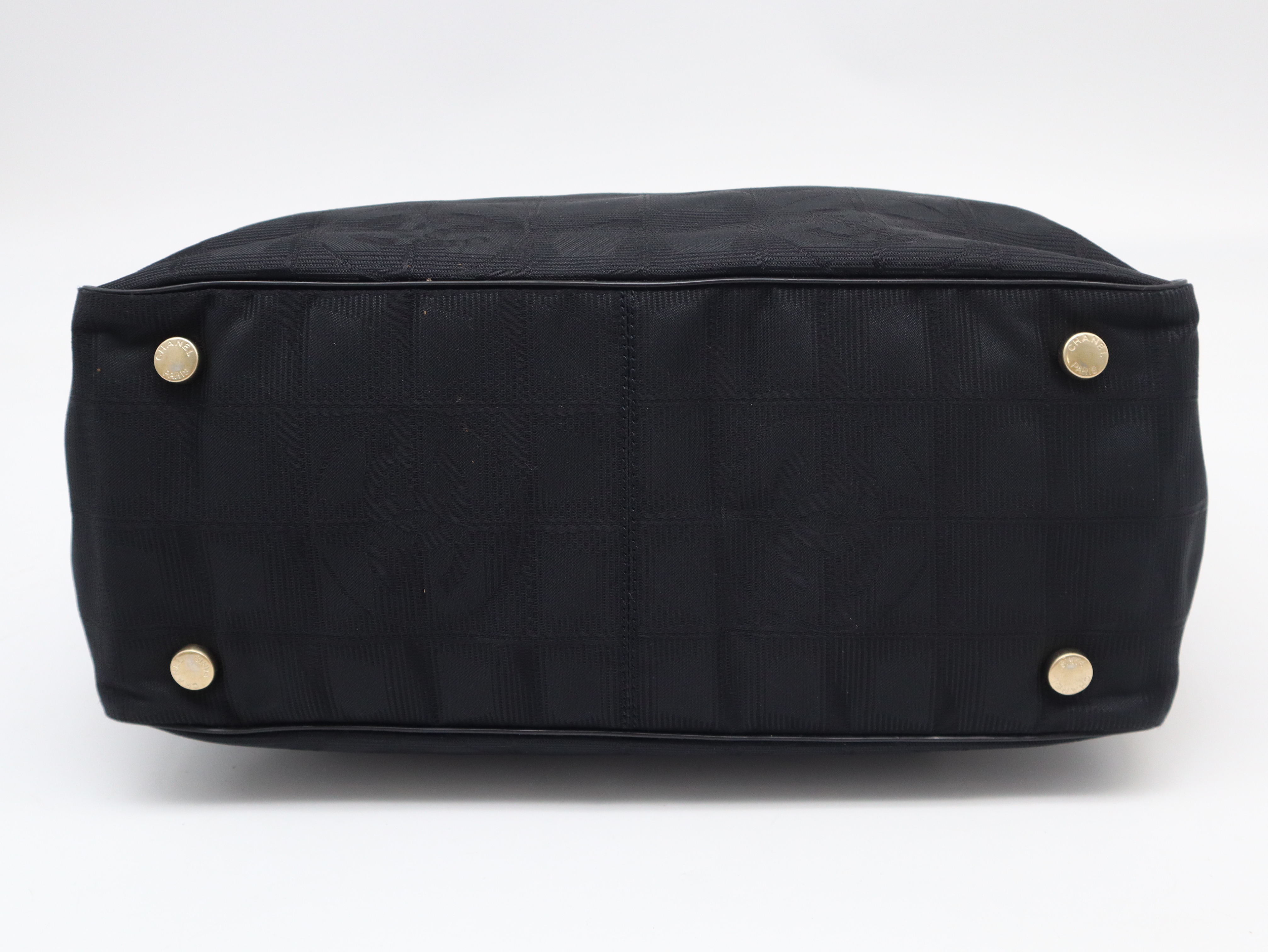 New Travel Line Nylon Leather Black Seal 8912293 Tote Bag — view 5