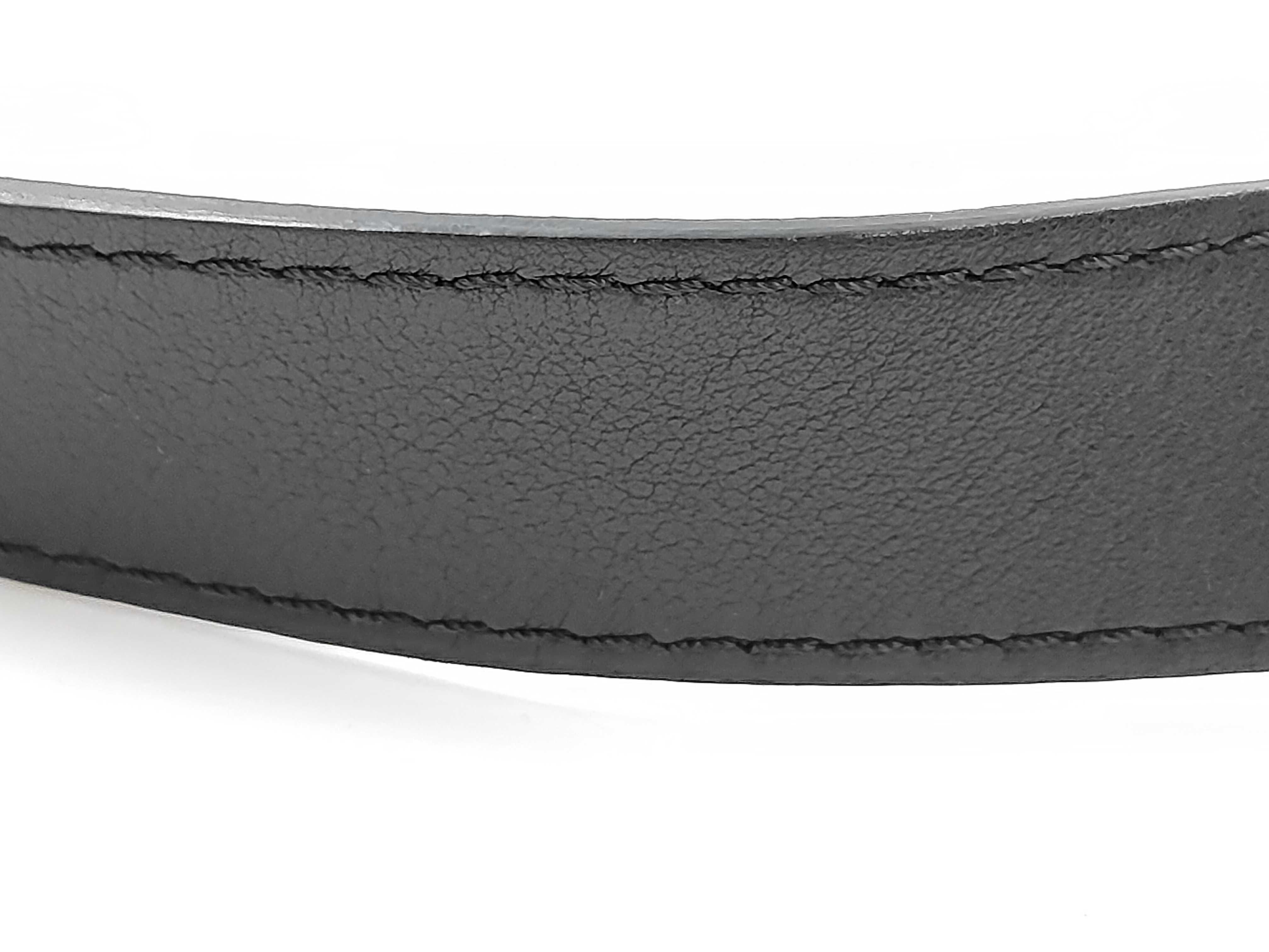 Box Calf Black Shoulder Bag (Serial Number 24) — view 4