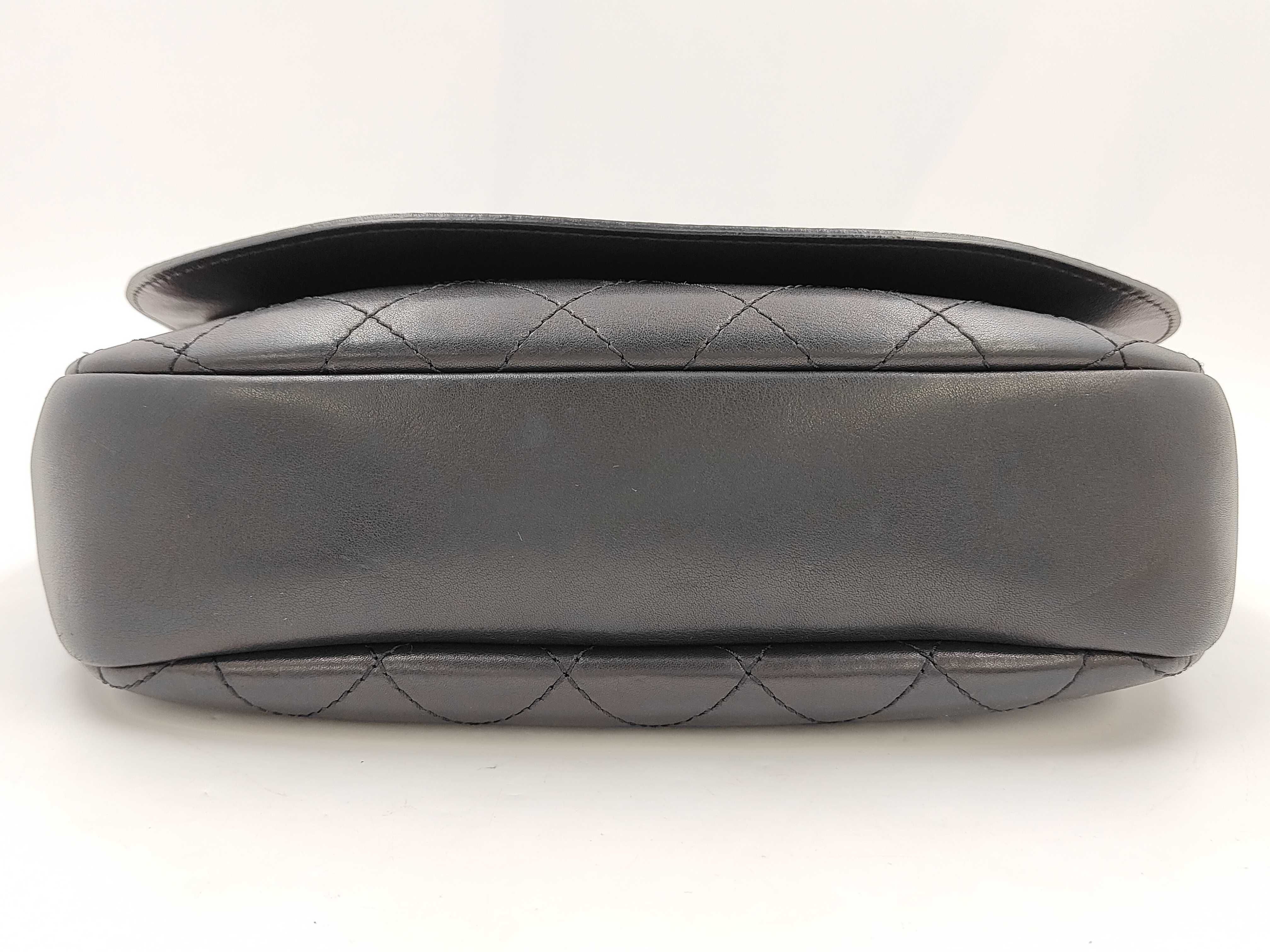Box Calf Black Shoulder Bag (Serial Number 24) — view 6