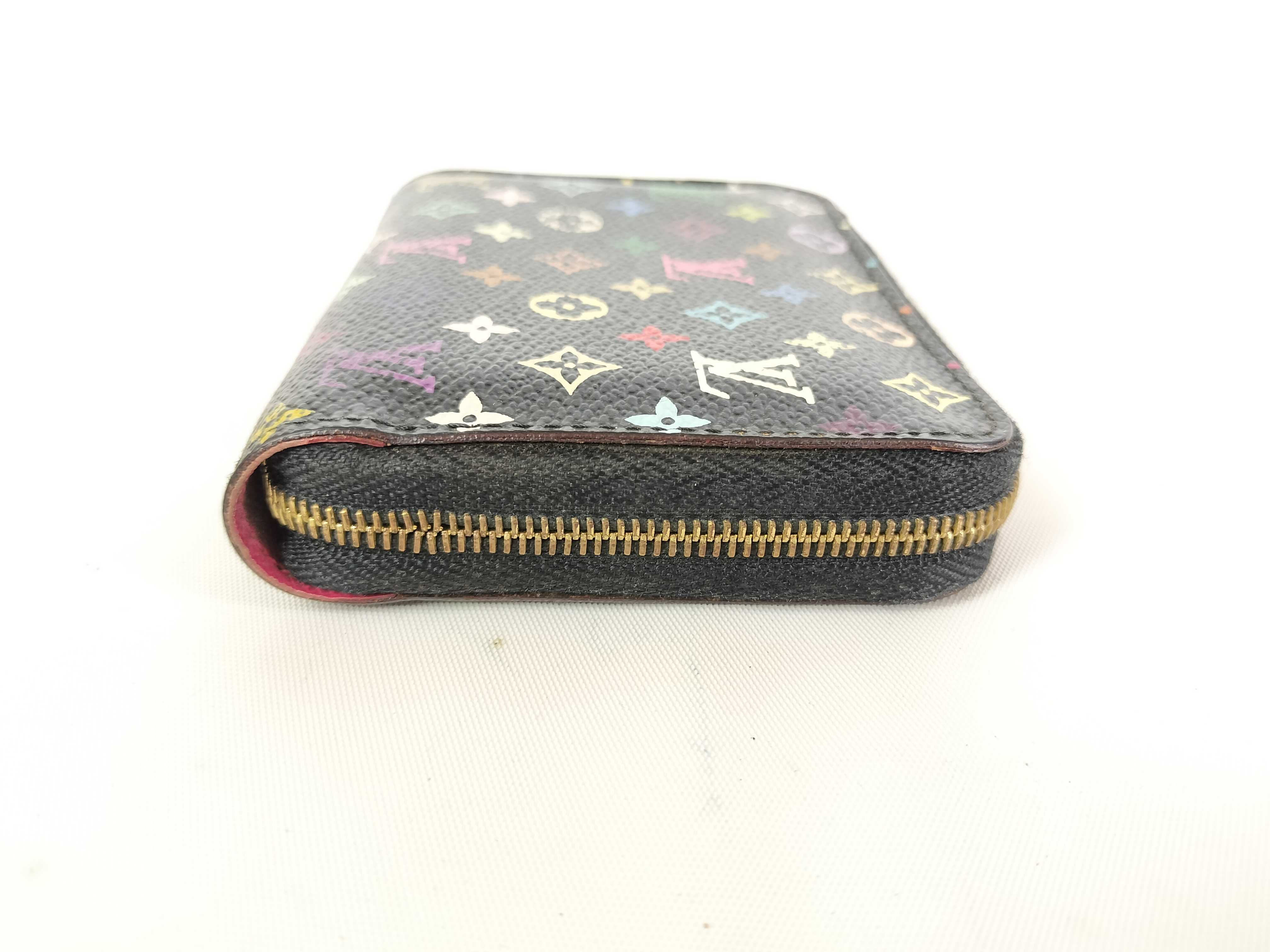 Monogram Multicolor Noir Zippy Coin Wallet — view 3