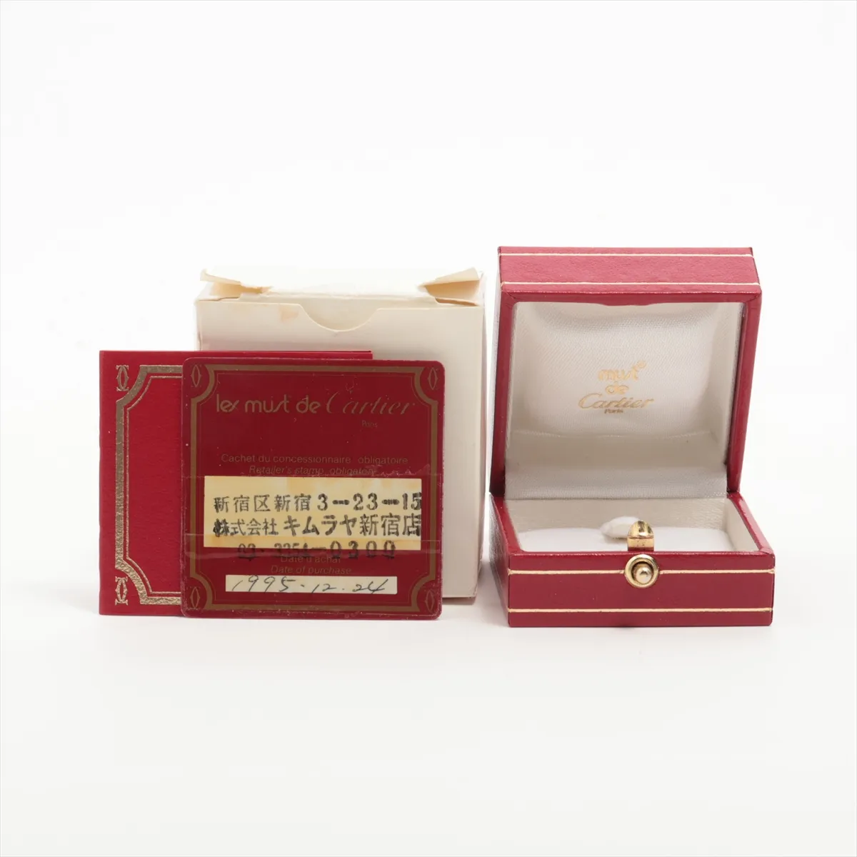 Trinity Ring 750 (Yellow Gold x Pink Gold x White Gold) 3.7g Size 49 A2943K Metal — view 5