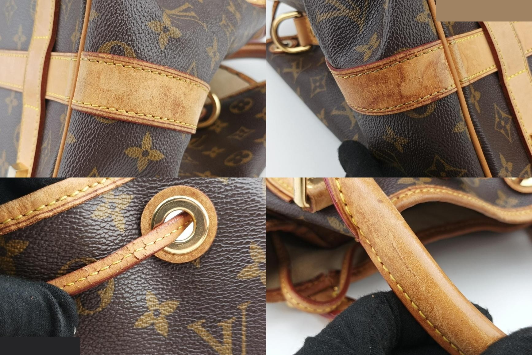 Neo Monogram Canvas Monogram/Brown x Beige — view 9