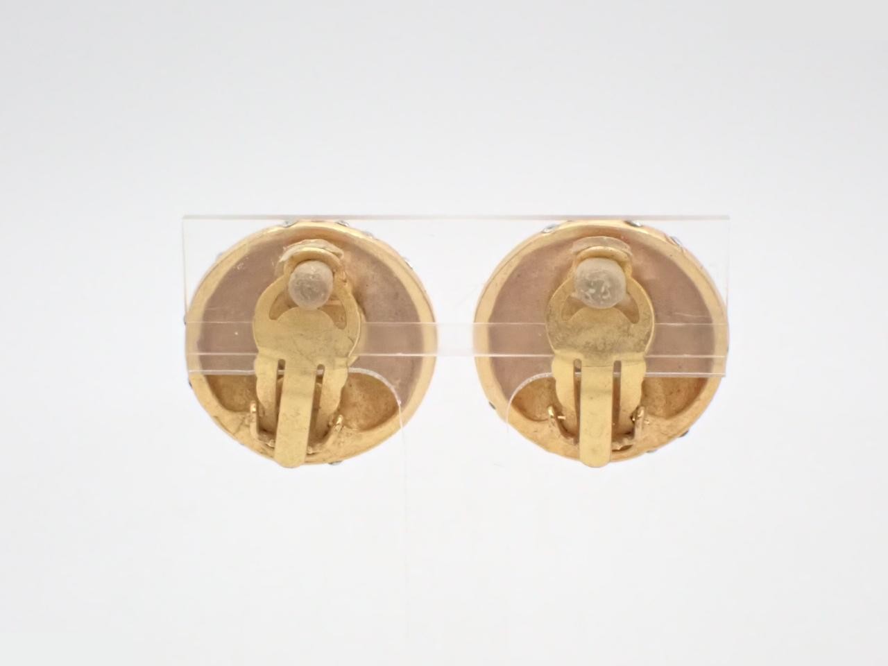 earrings, gold — view 2