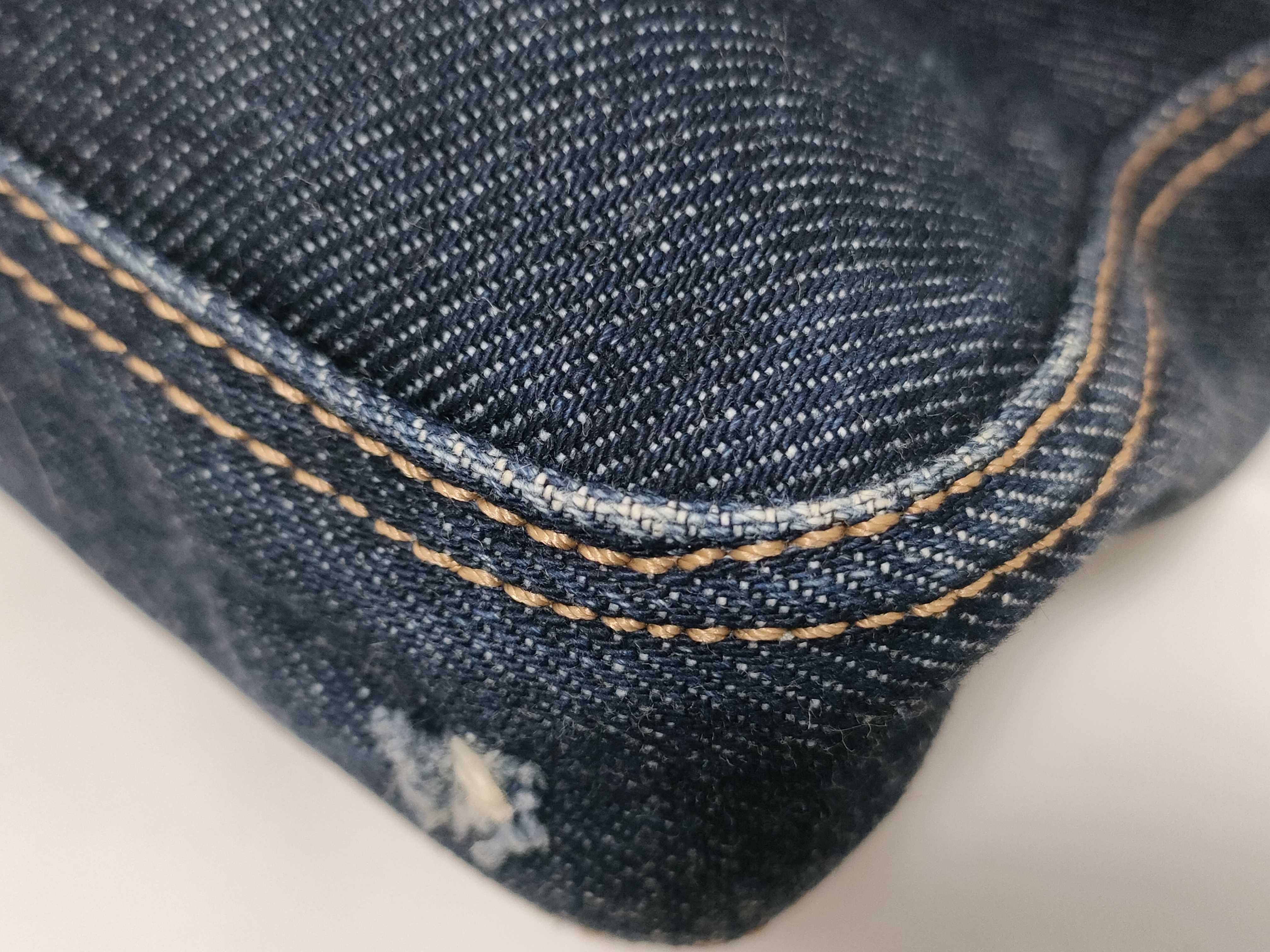 Mamma Bucket Denim Handbag — view 6