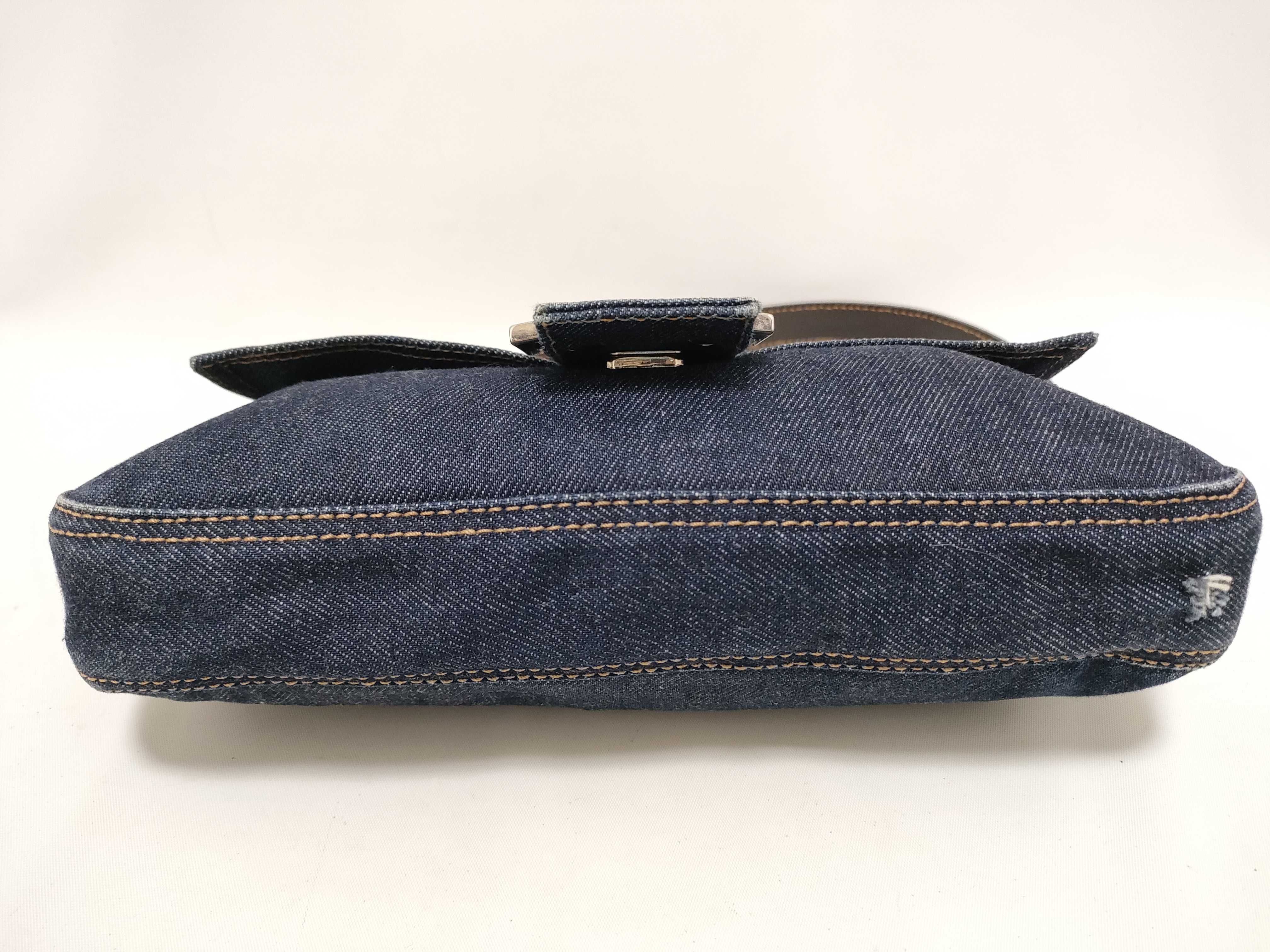 Mamma Bucket Denim Handbag — view 7