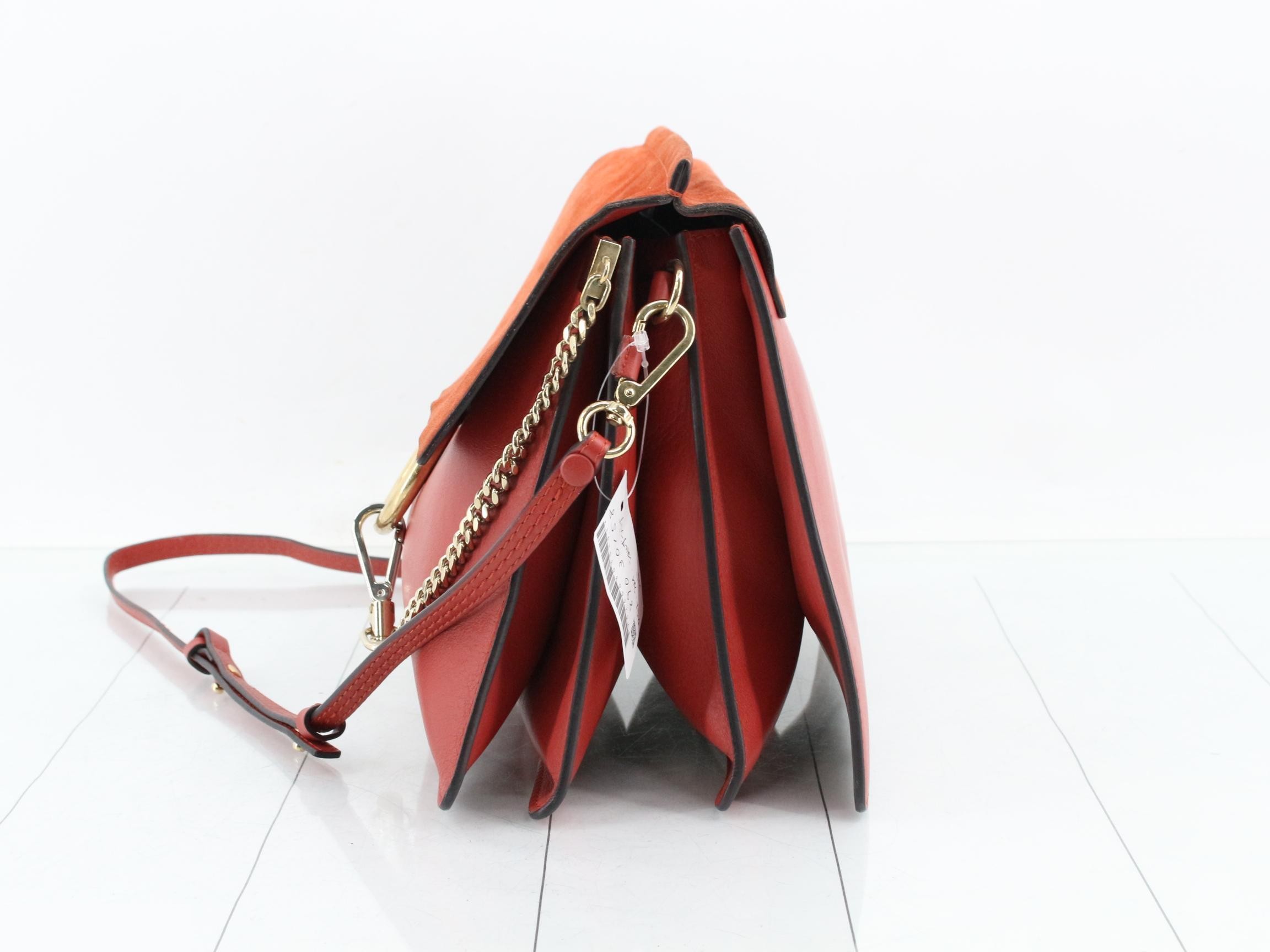 Faye Shoulder Bag, Red — view 3