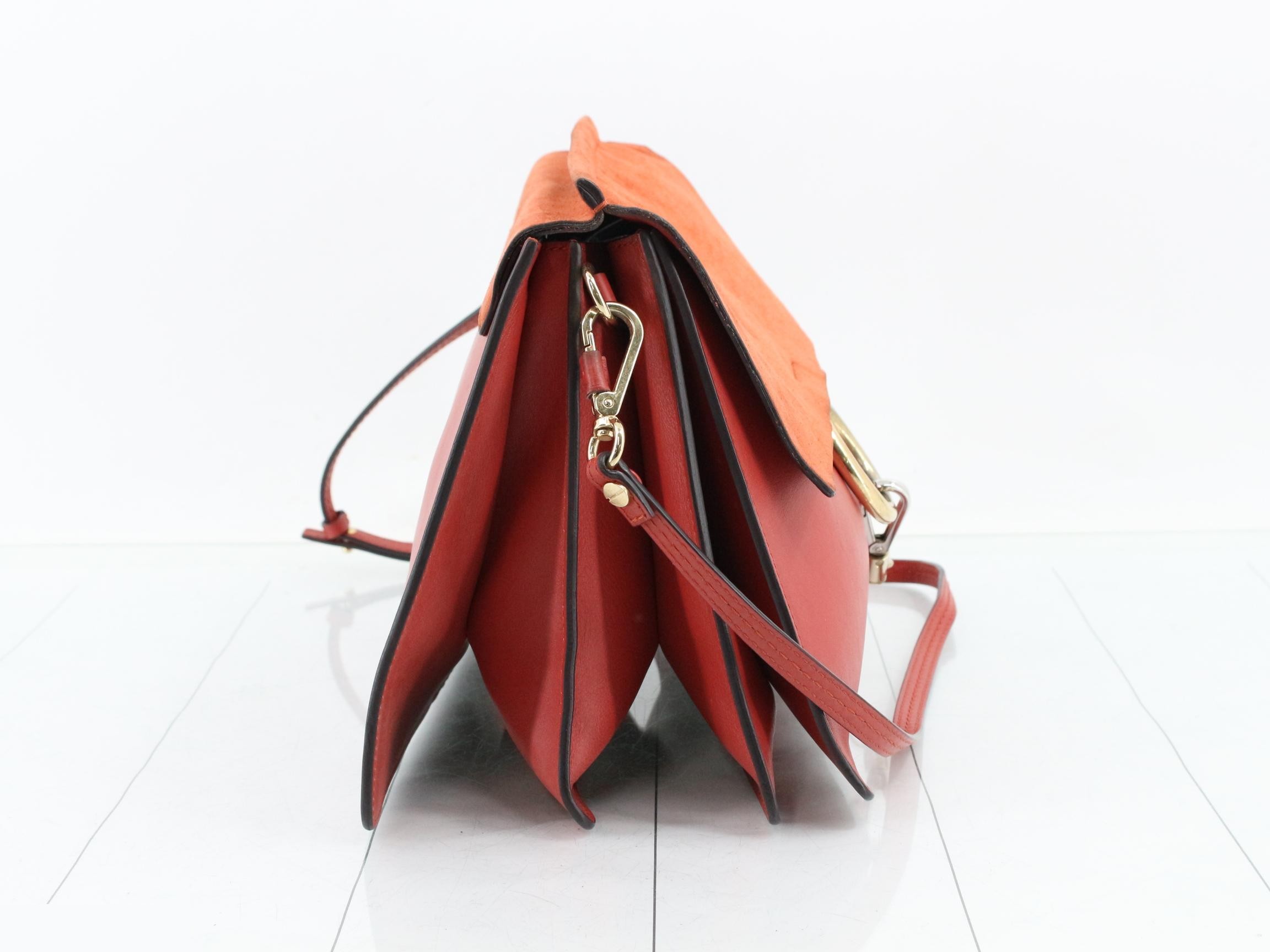Faye Shoulder Bag, Red — view 4