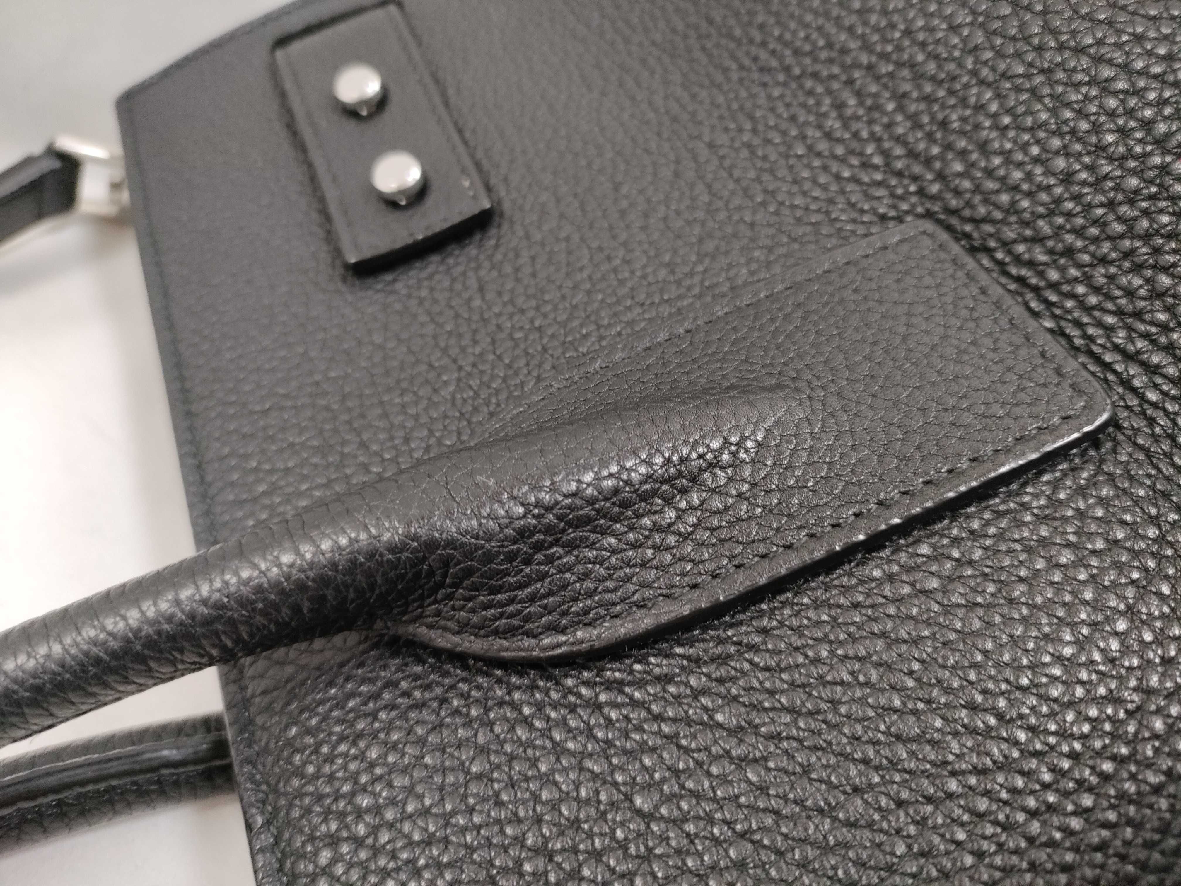Sac de Jour Grain Leather Large Black Handbag 631526 — view 6