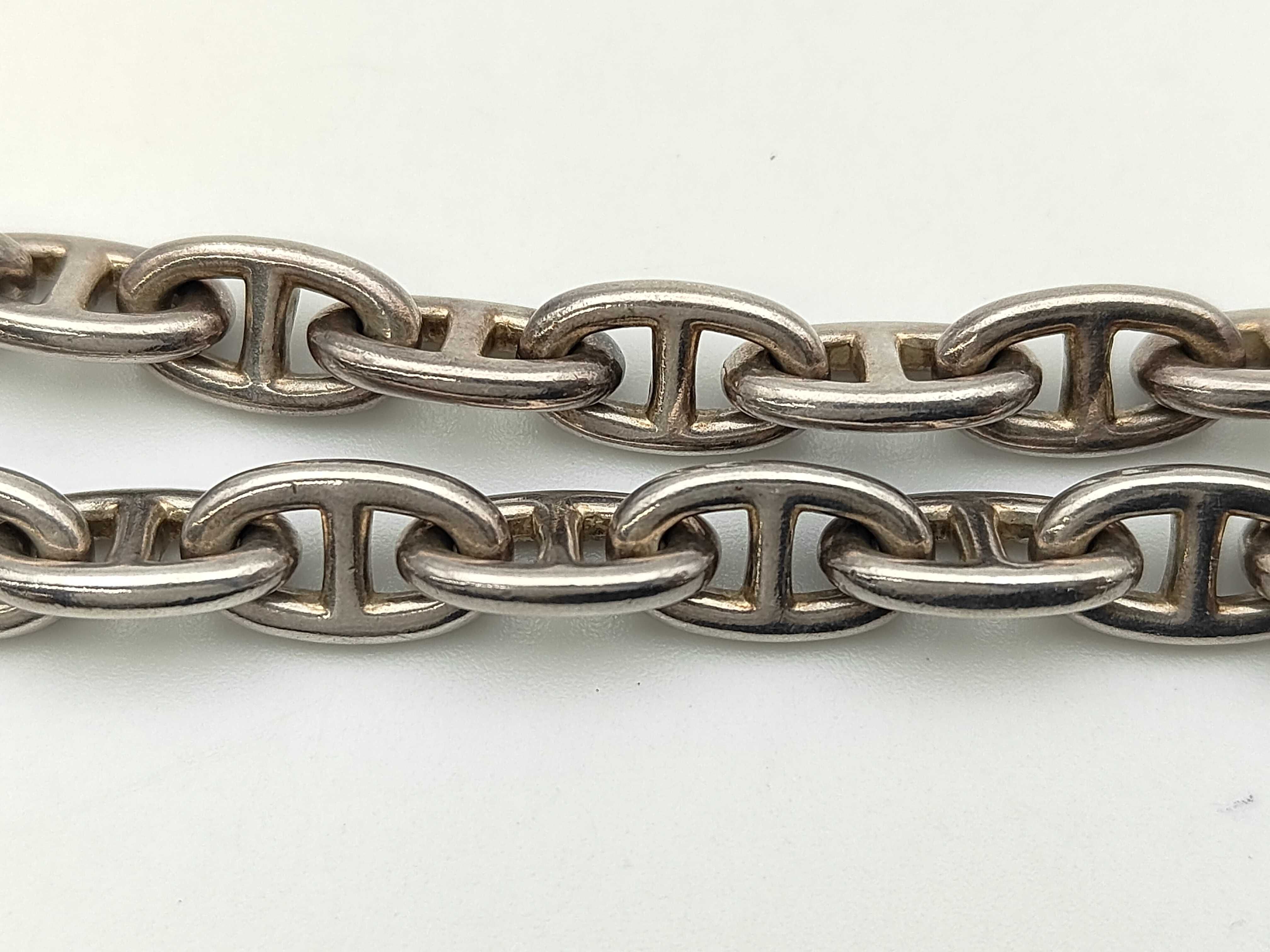 Necklace, Hermes Chaine d'Ancre, 43 links, 925 sterling silver, 65.5g, Bracelet/Bangle — view 5