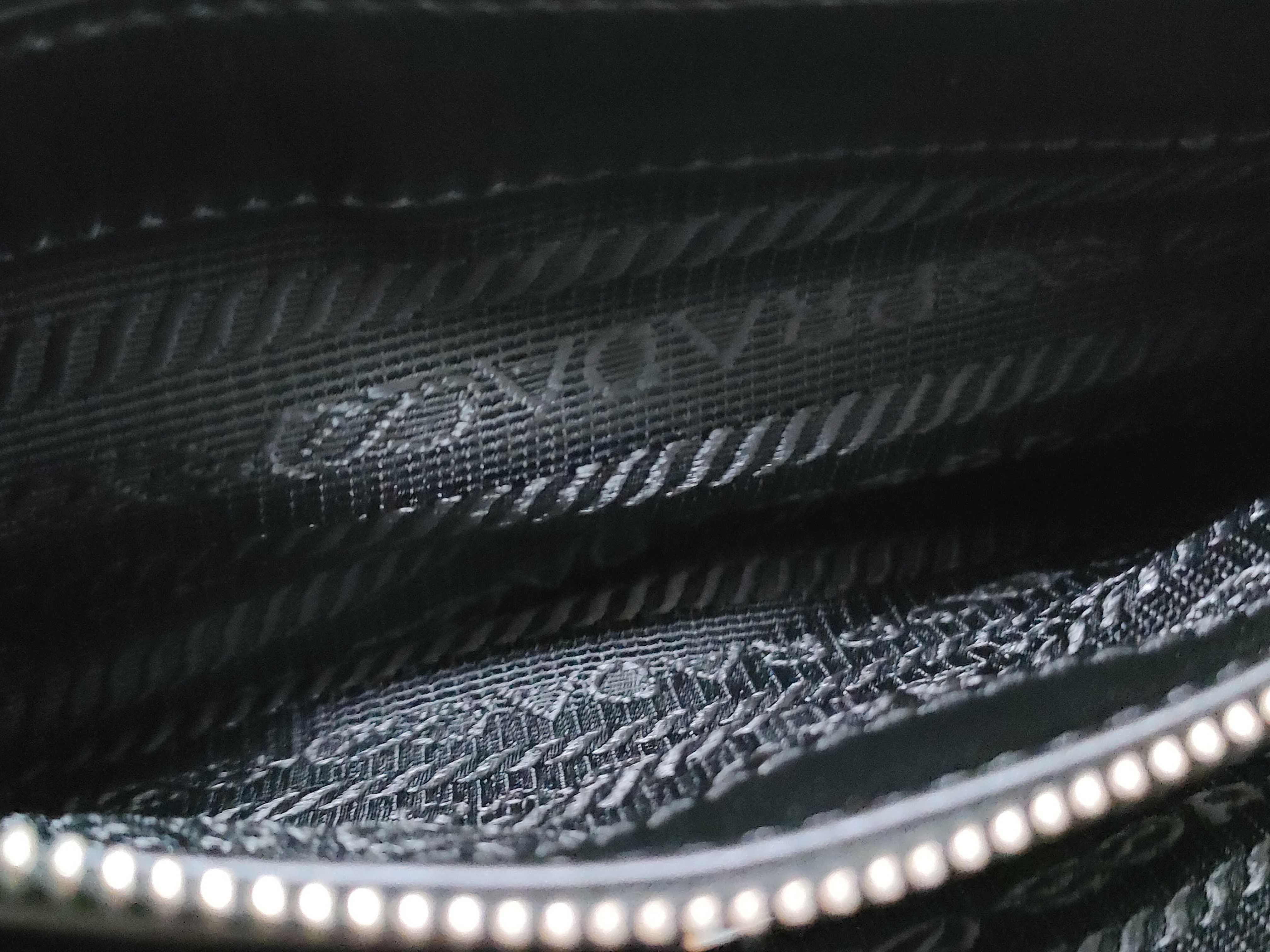 Nylon Prada Current Model Re-Nylon Brushed Leather Shoulder Bag 1BD295 Shoulder Bag — view 14