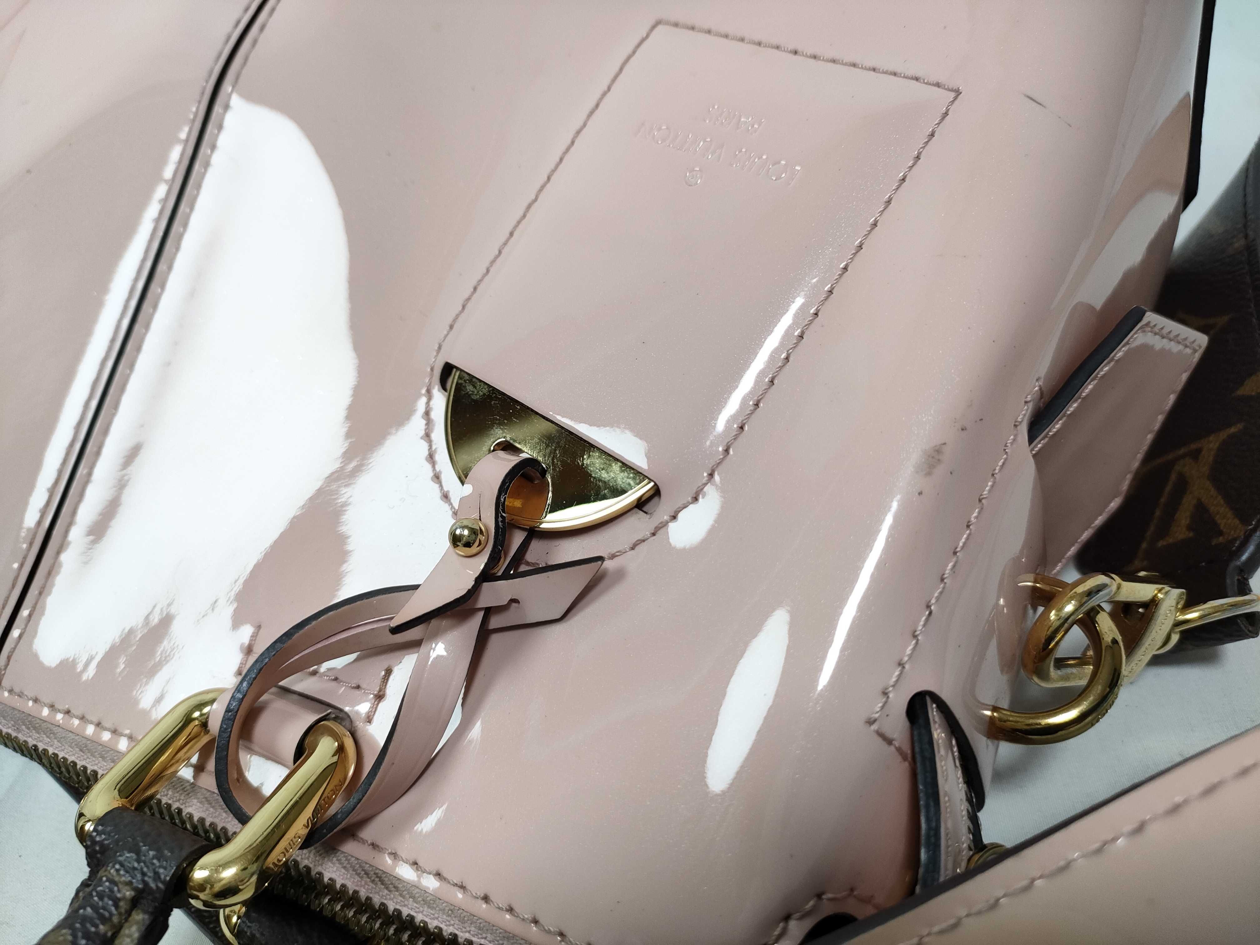 Patent Calf Leather Tote Miroir M54639 Tote Bag — view 9