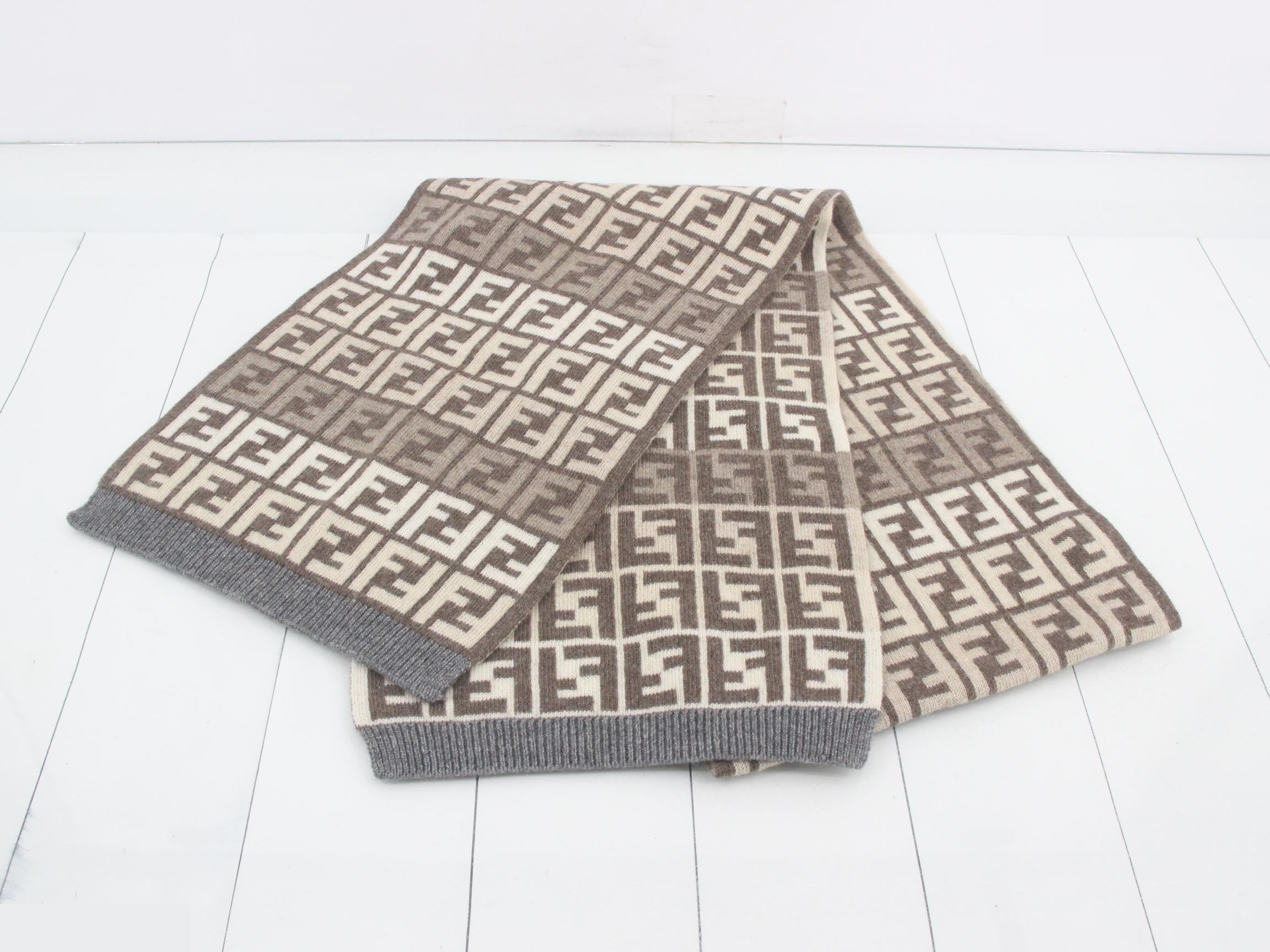 Zucca Fendi Scarf — view 2