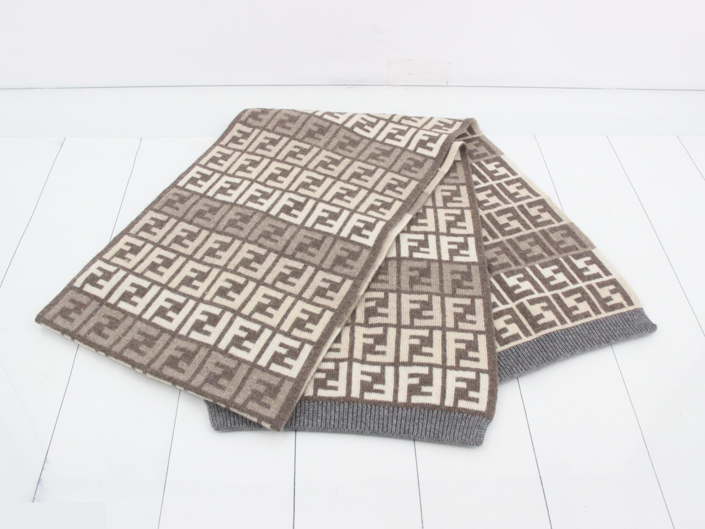 Zucca Fendi Scarf — view 3