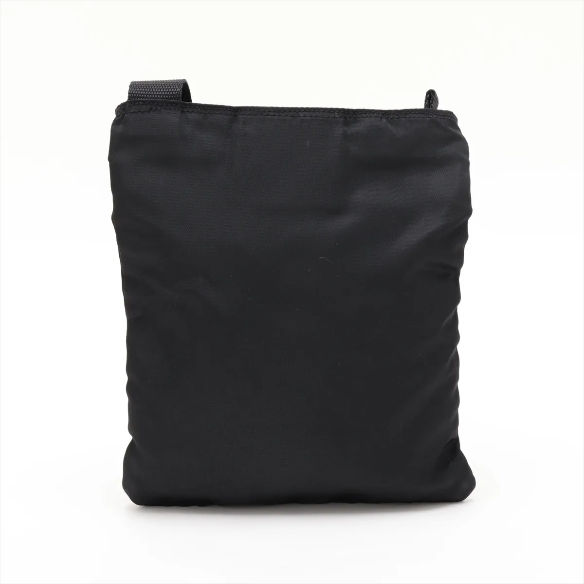 Tessuto Nylon Shoulder Bag, Black, B7792, Unsigned Guarantee Card — view 2