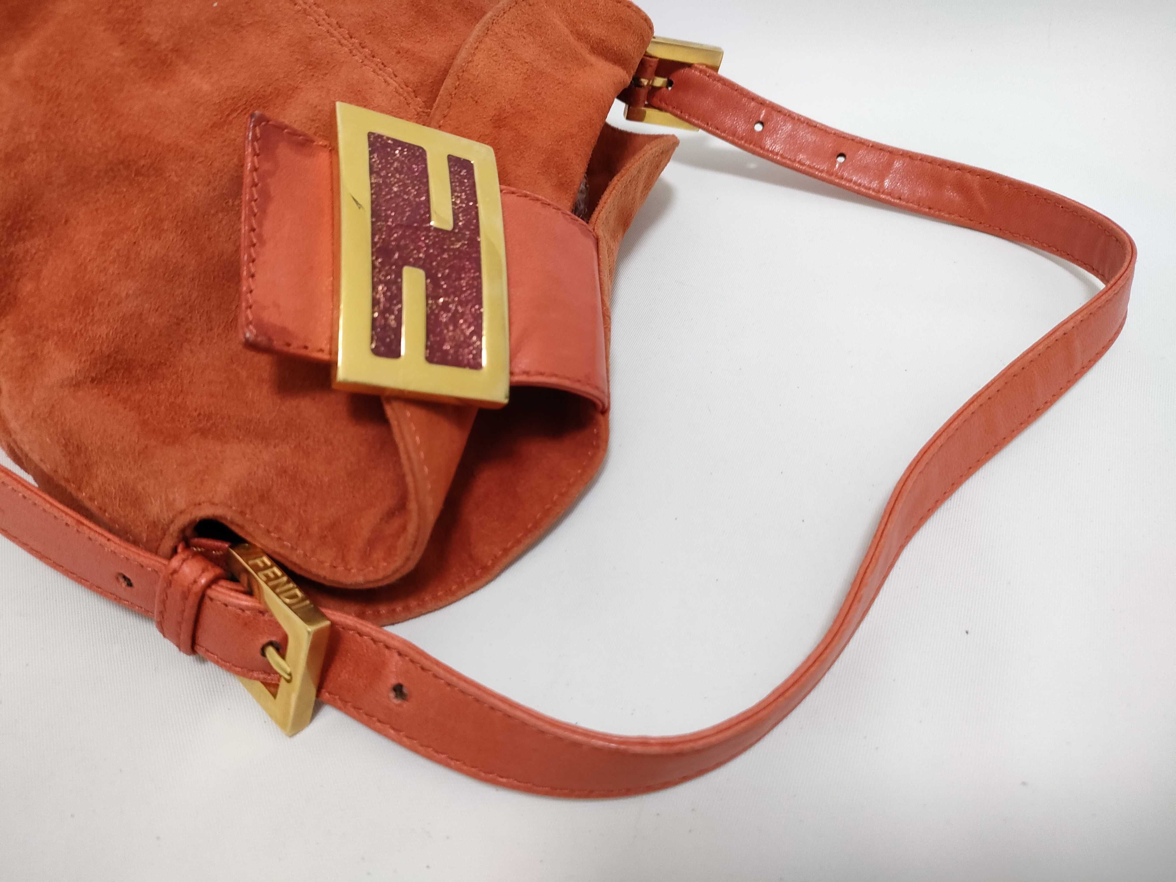 Mamma Bucket Suede Shoulder Bag — view 3