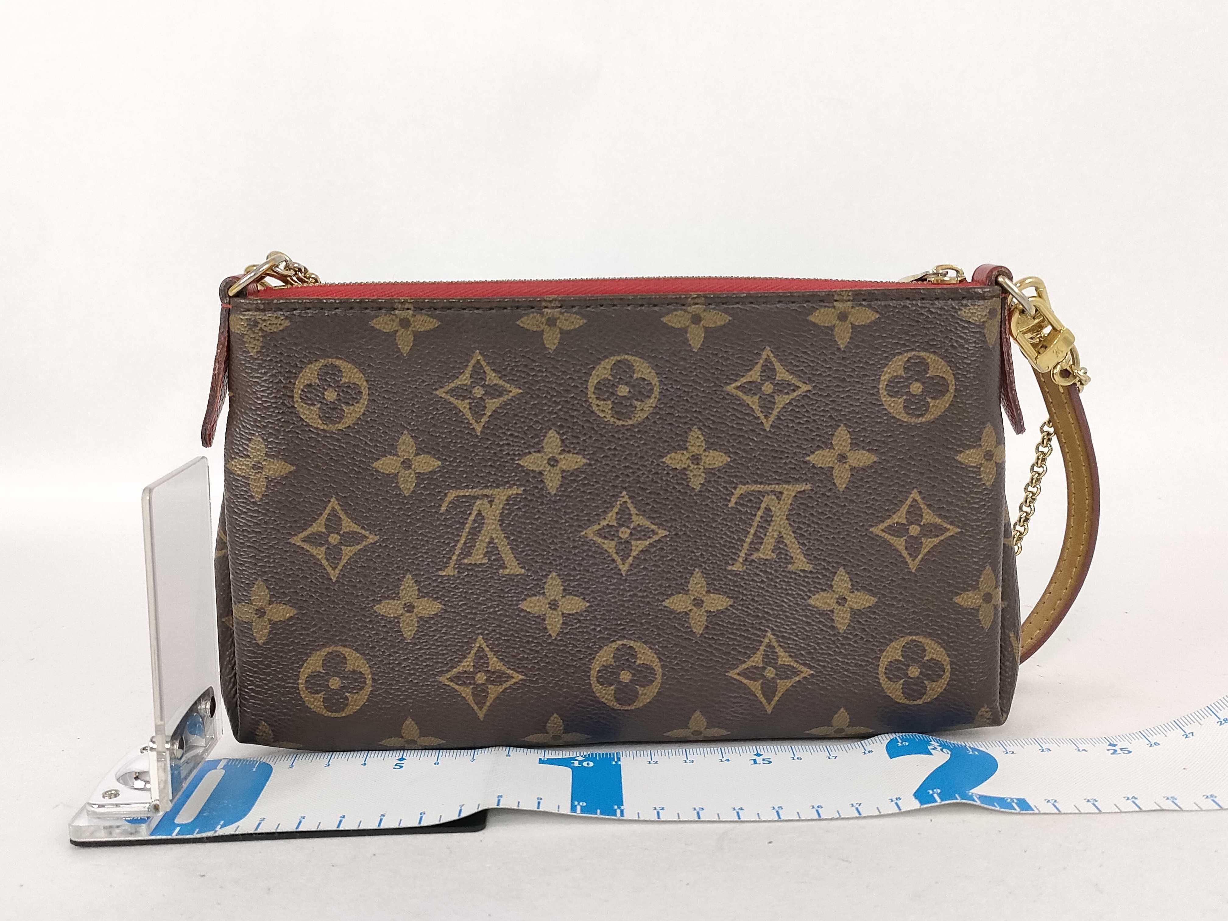 Monogram Louis Vuitton Pallas Clutch Shoulder Bag — view 2