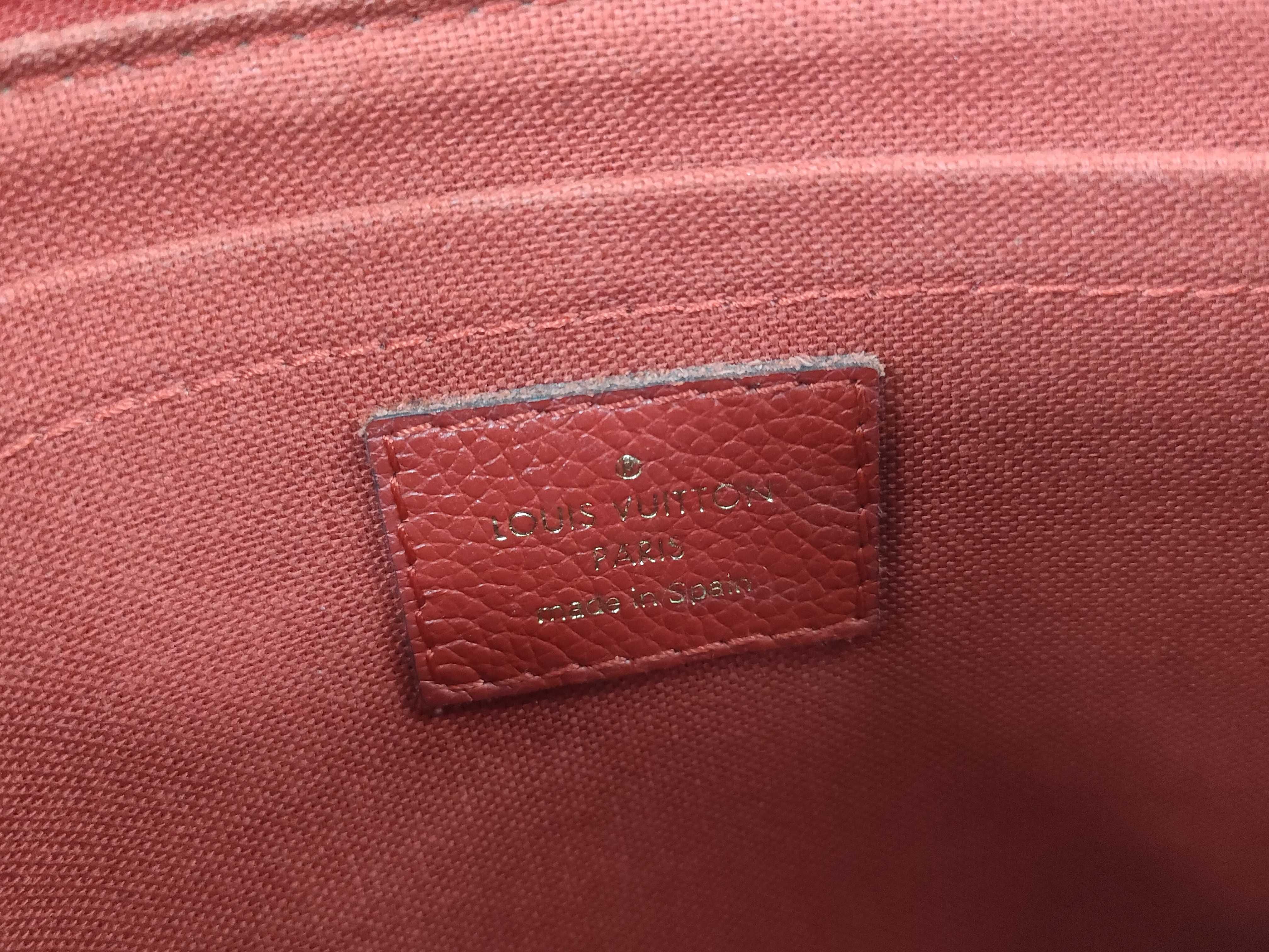 Monogram Louis Vuitton Pallas Clutch Shoulder Bag — view 12
