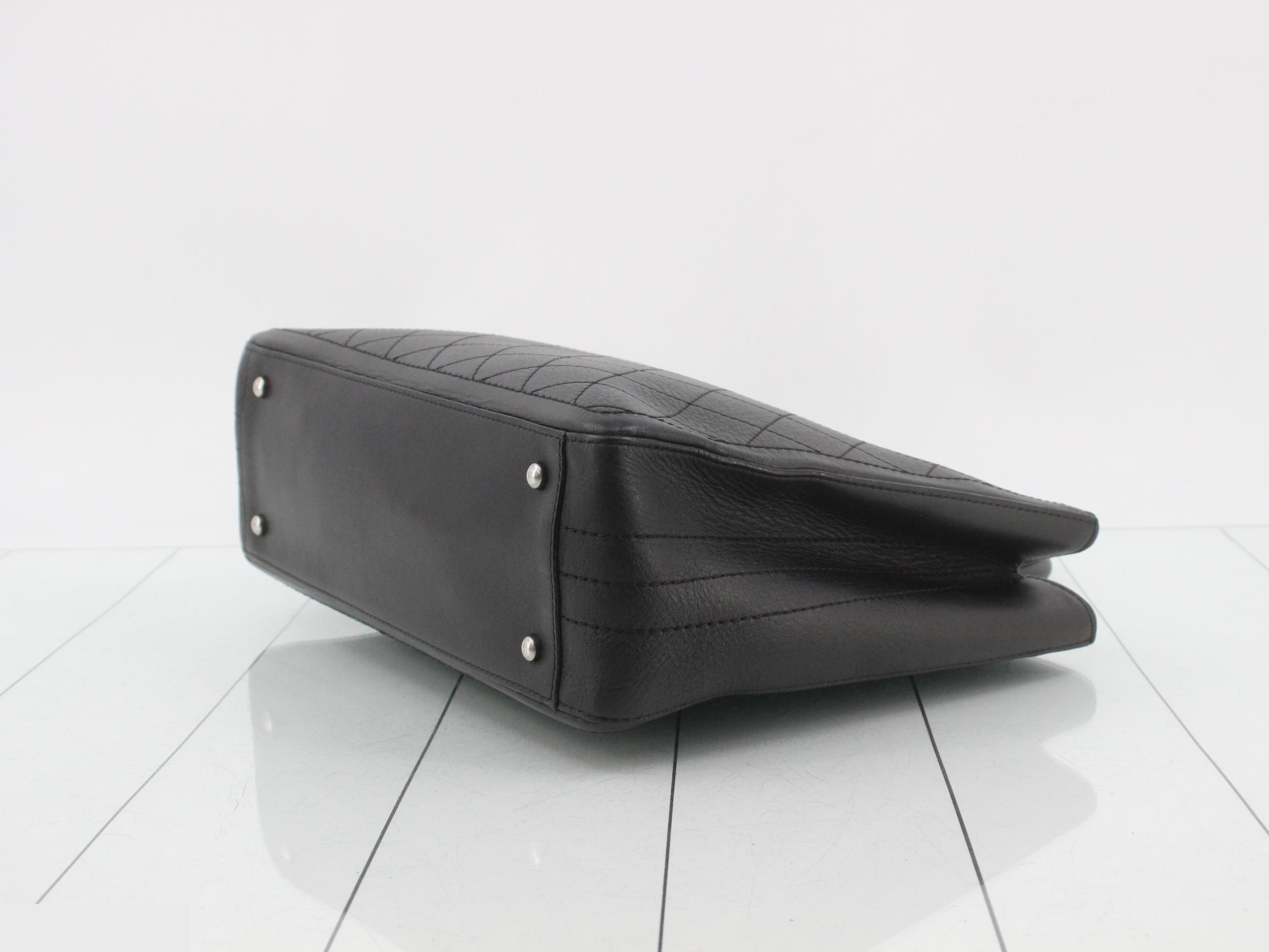 Matelassé Leather 2-Way Handbag — view 6