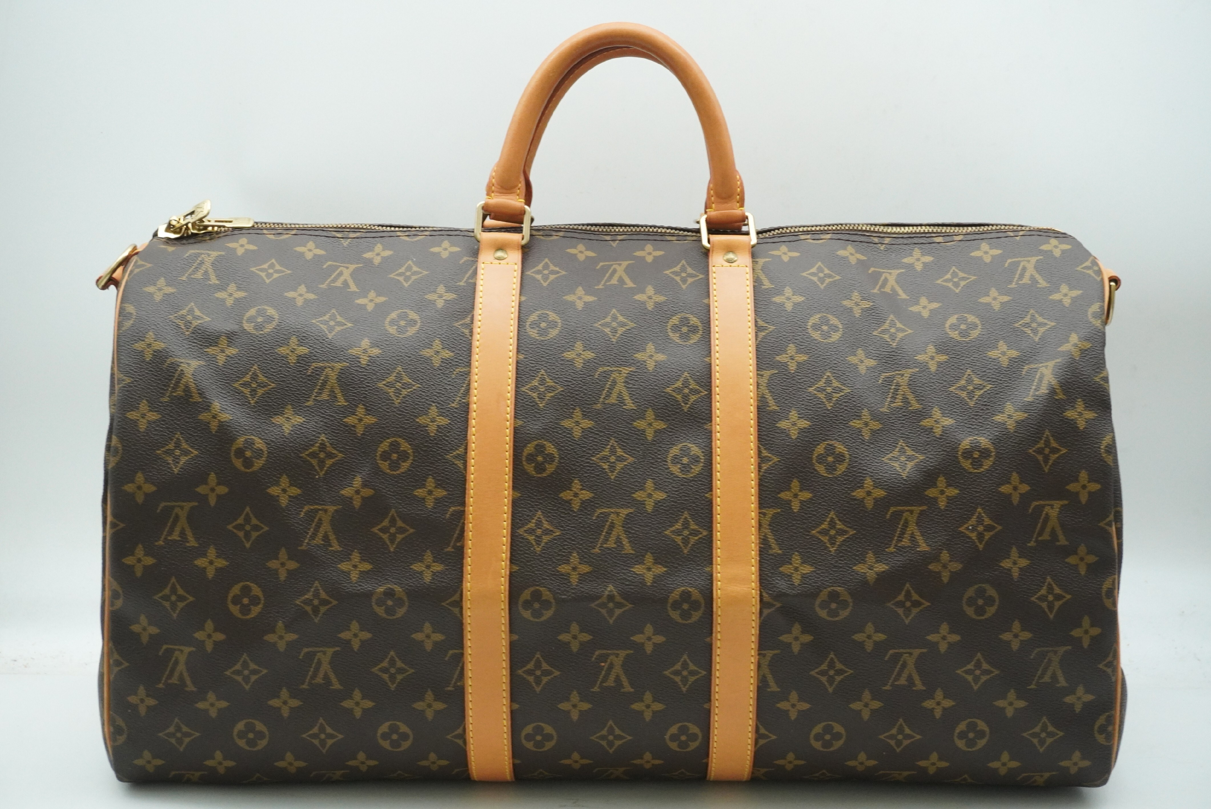 Monogram Keepall Bandoulière 55 M41414 Shoulder Strap Boston Bag — view 2