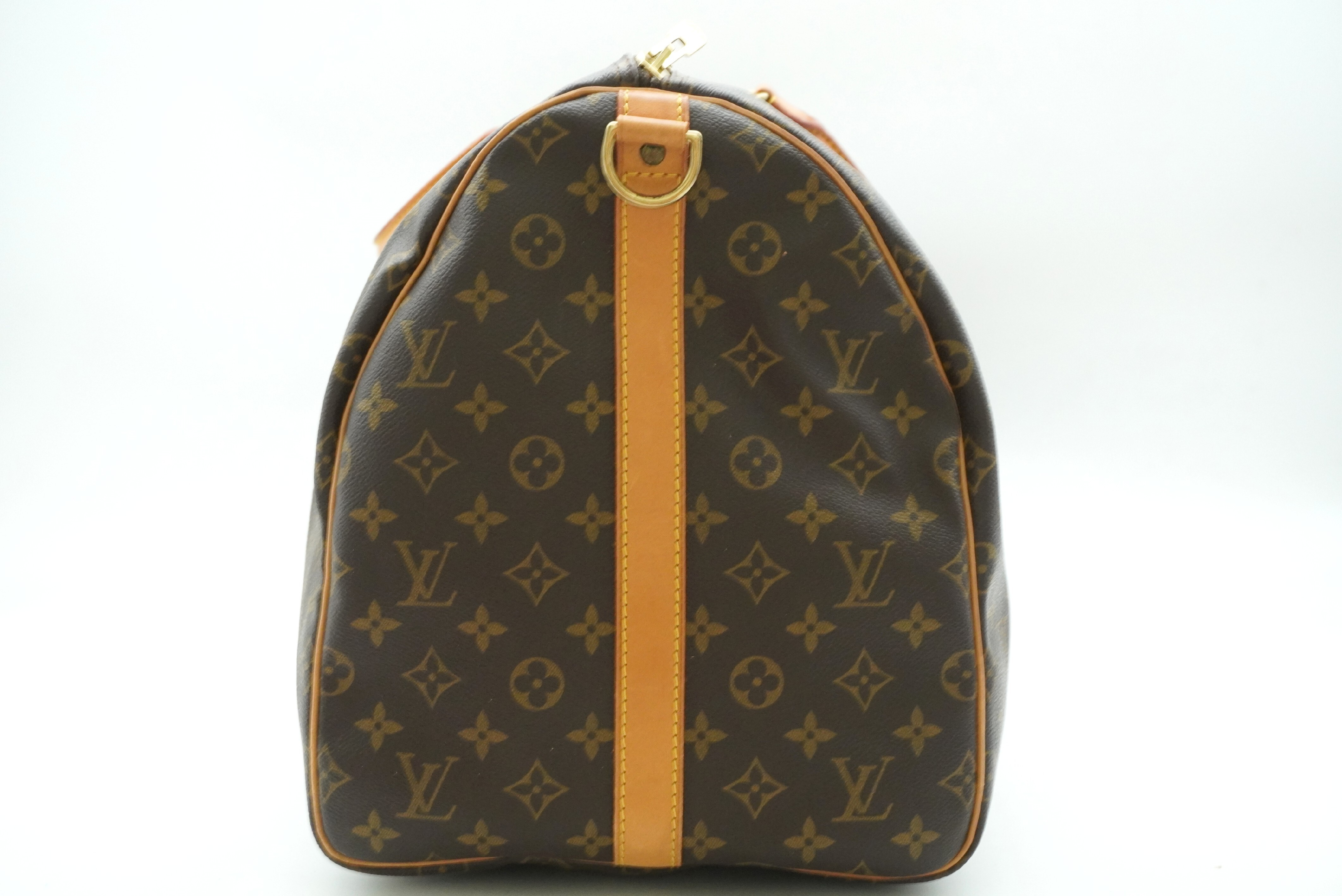 Monogram Keepall Bandoulière 55 M41414 Shoulder Strap Boston Bag — view 3