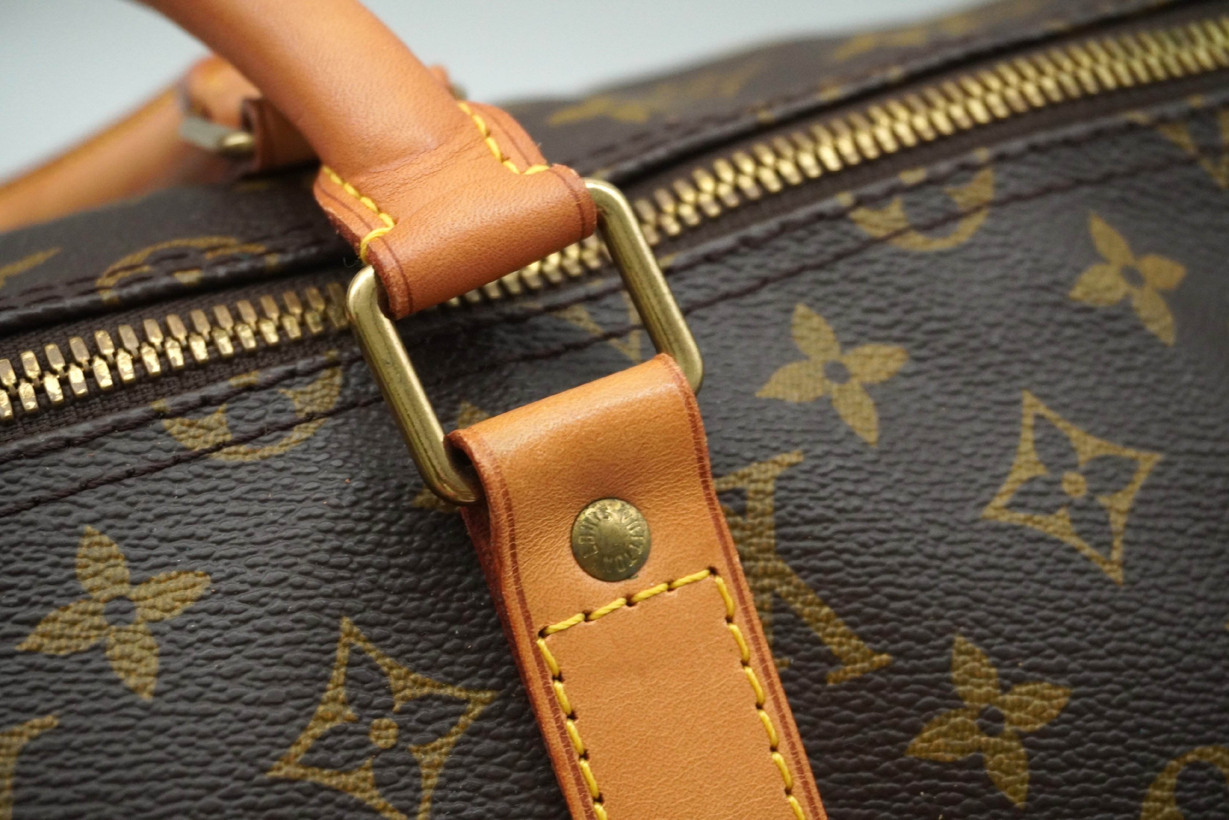 Monogram Keepall Bandoulière 55 M41414 Shoulder Strap Boston Bag — view 8